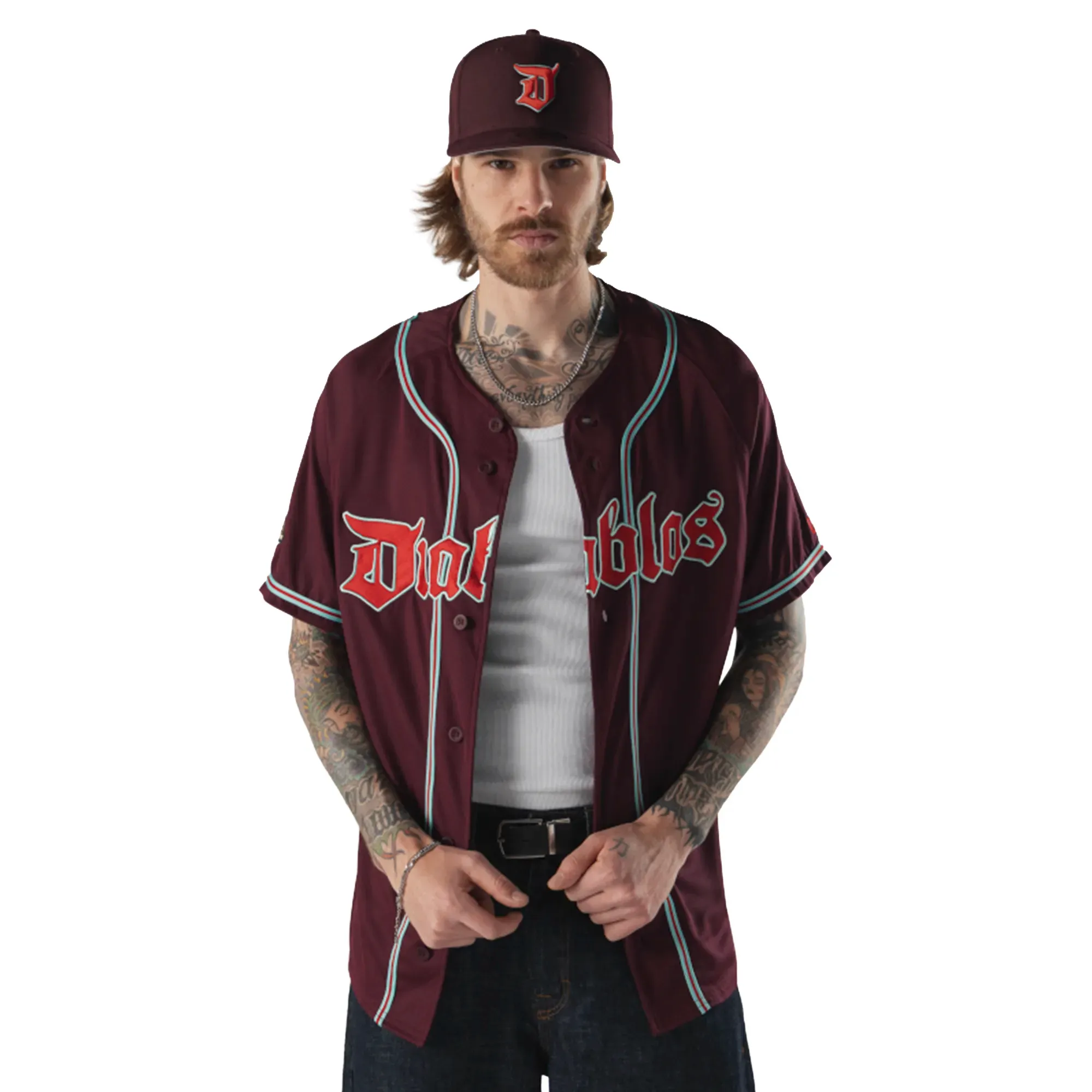 Jersey New Era LMB Diablos Rojos del México Alternativo 2 2026 Hombre 60945273