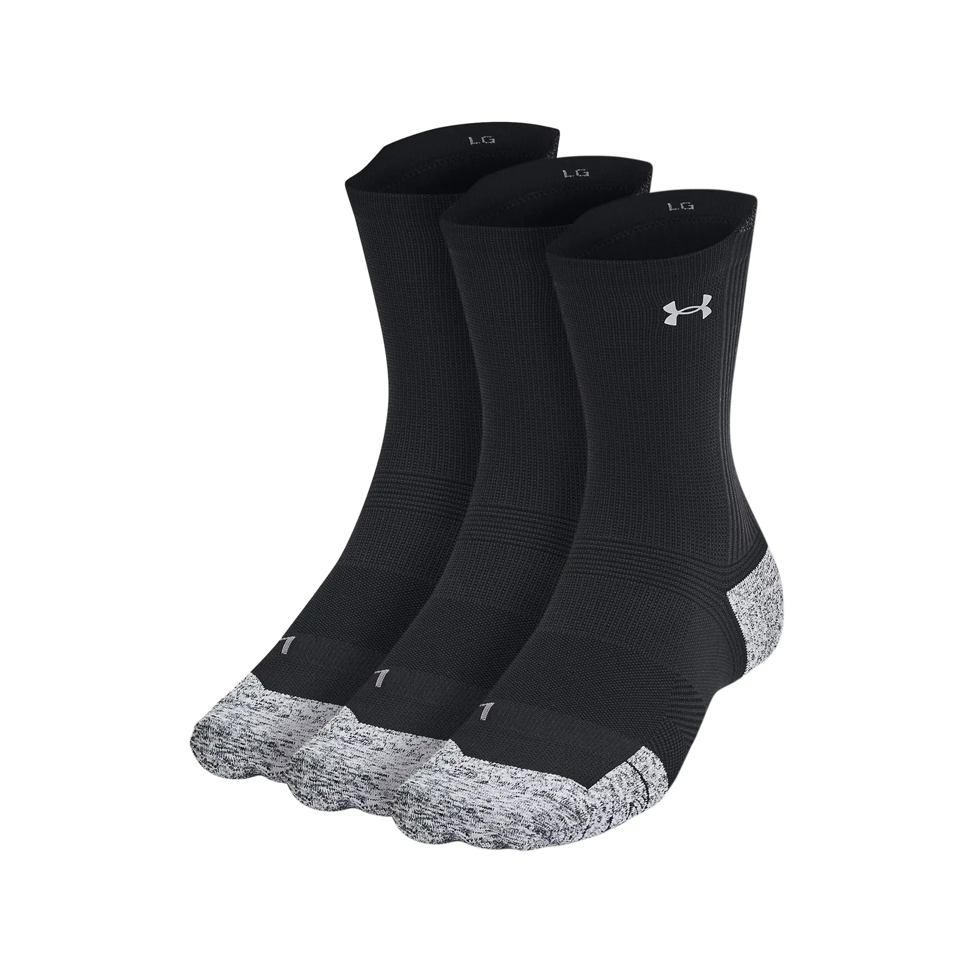 Calceta Under Armour Correr ArmourDry Run Cushion 3 Pack Unisex 1387043-001