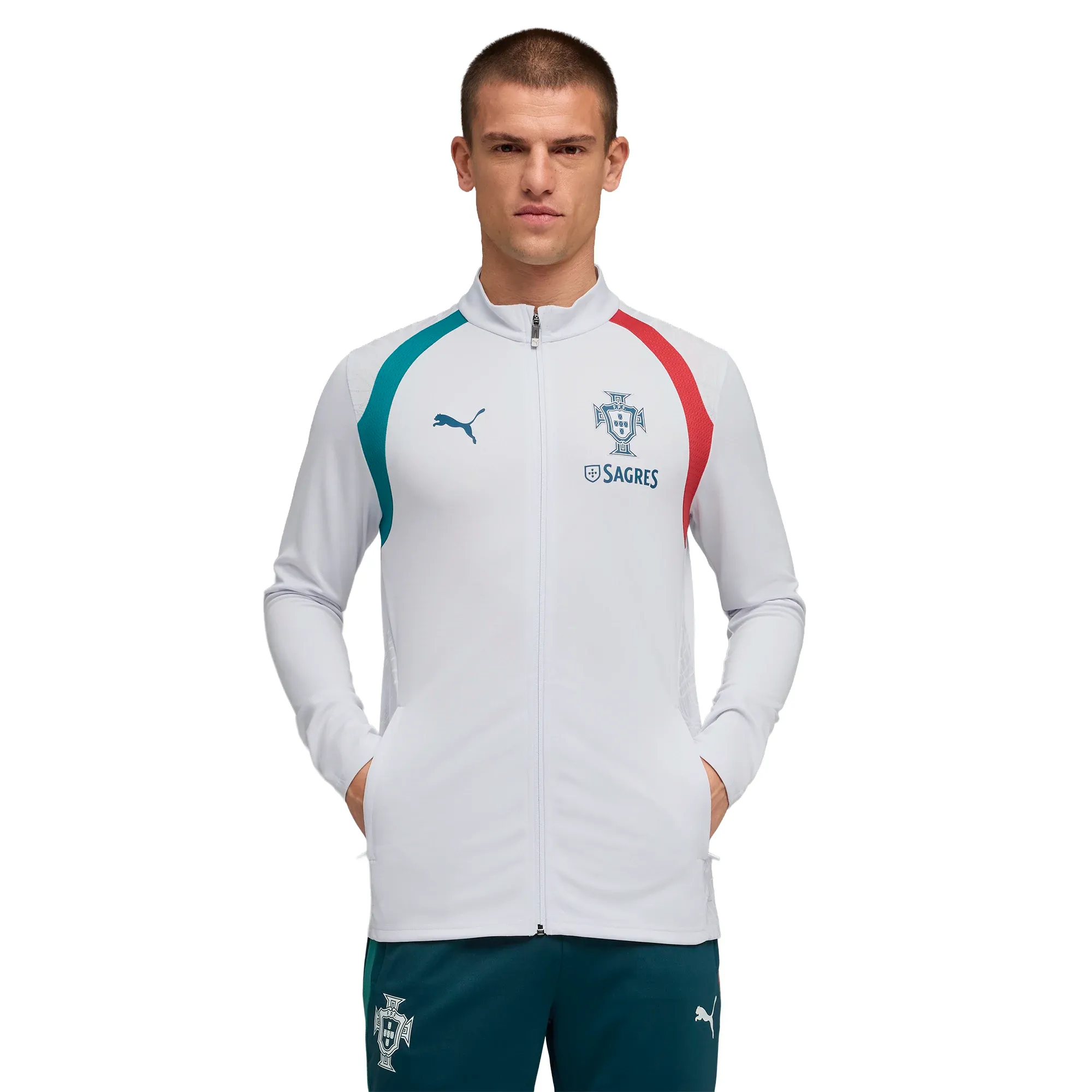 Chamarra Puma Futbol Portugal Entrenamiento Hombre 787157 17