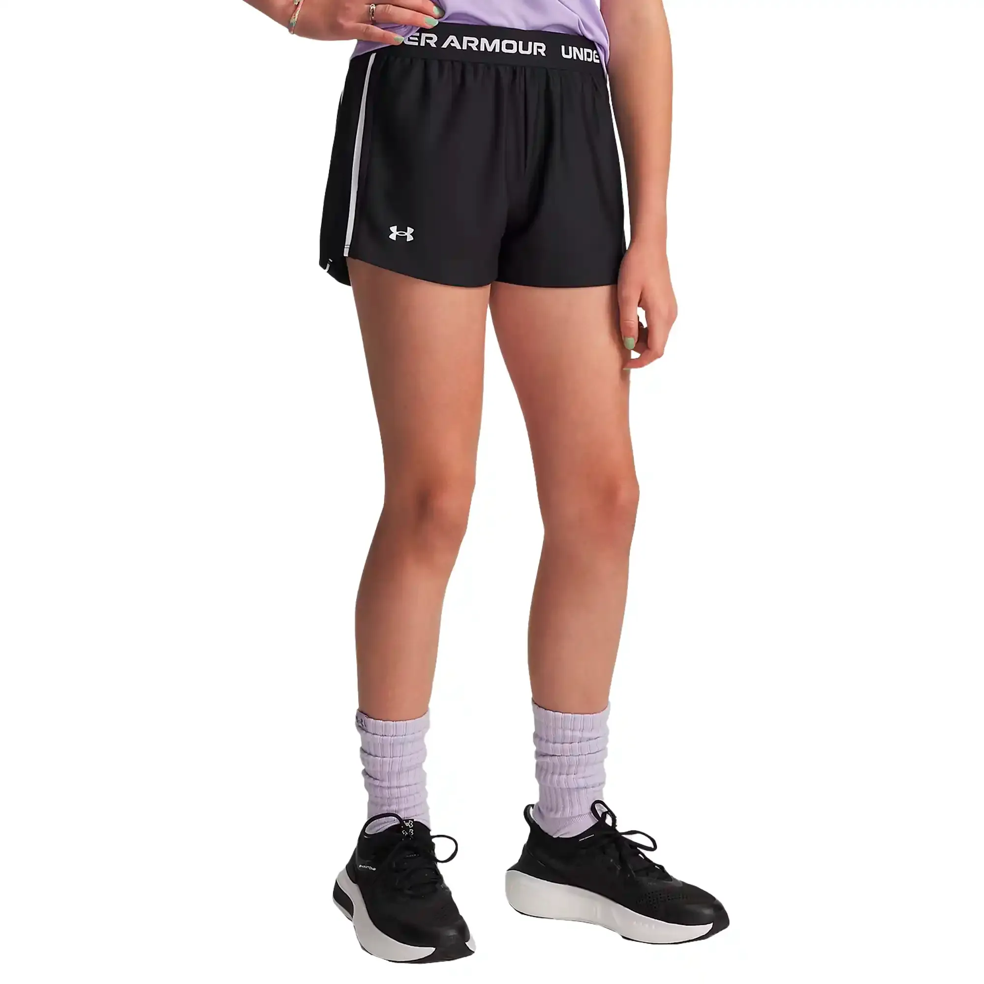 Short Under Armour Entrenamiento PlayUp Niña 1390075-002