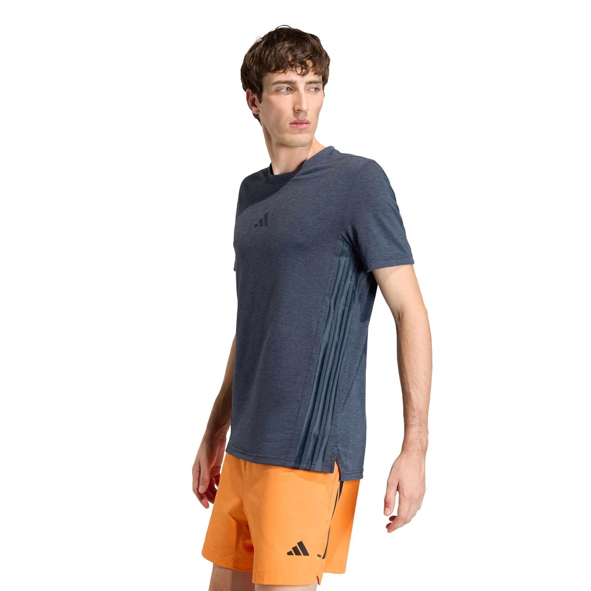 Playera Designed 4 Training De 3 Franjas adidas Entrenamiento Unisex KA4802
