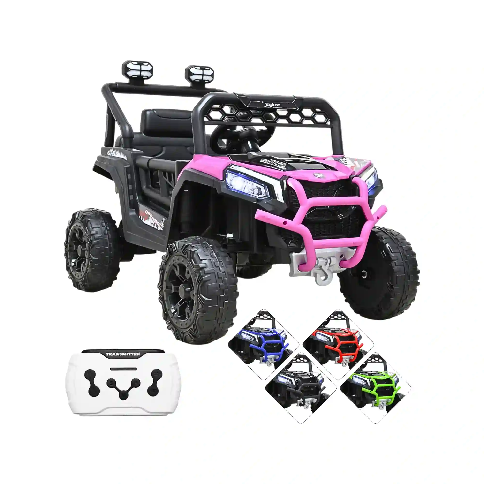 Montable Eléctrico Joykoo 4x2 Infantil CM-3104 Rosa