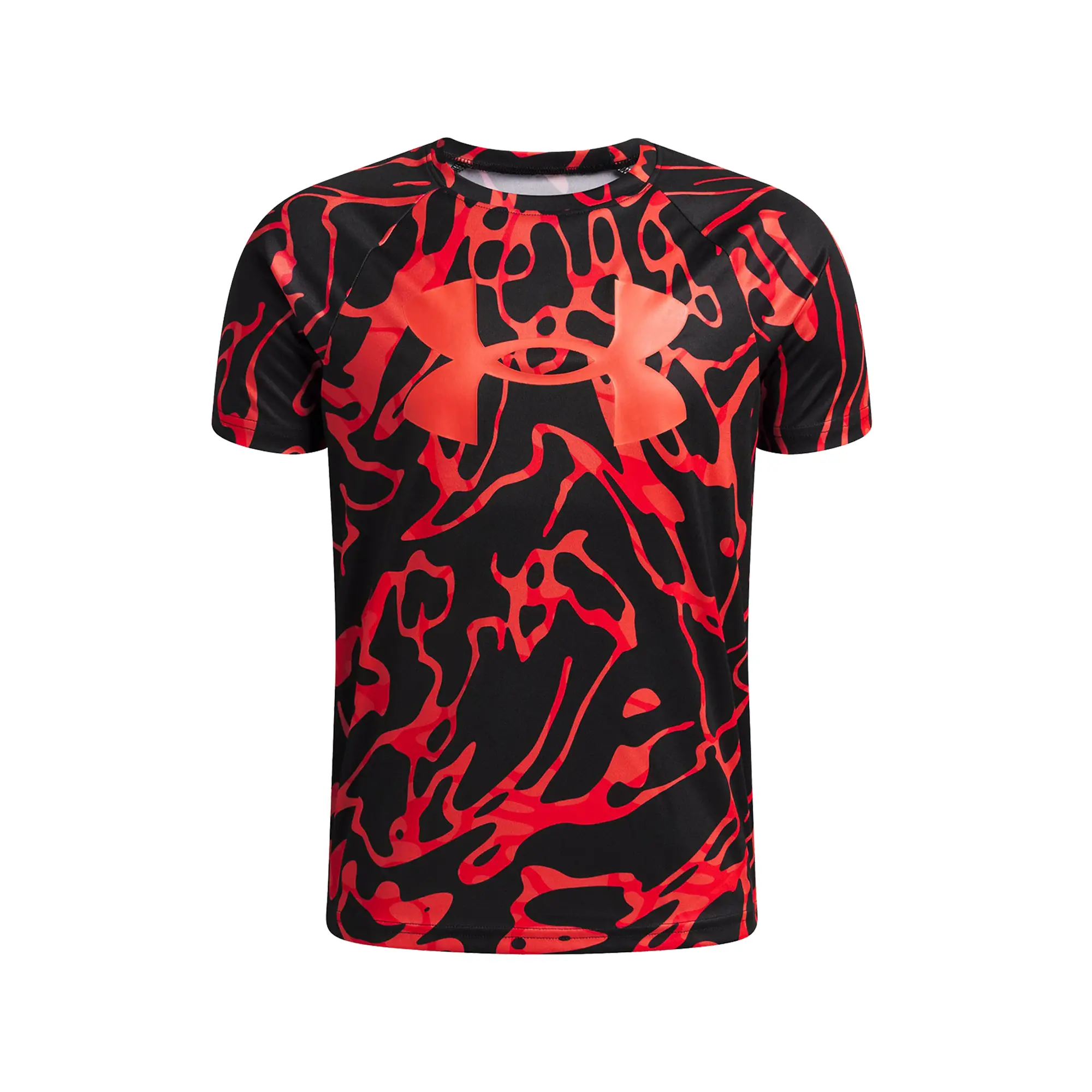 Playera Under Armour Entrenamiento Tech Printed Niño 1363278-024
