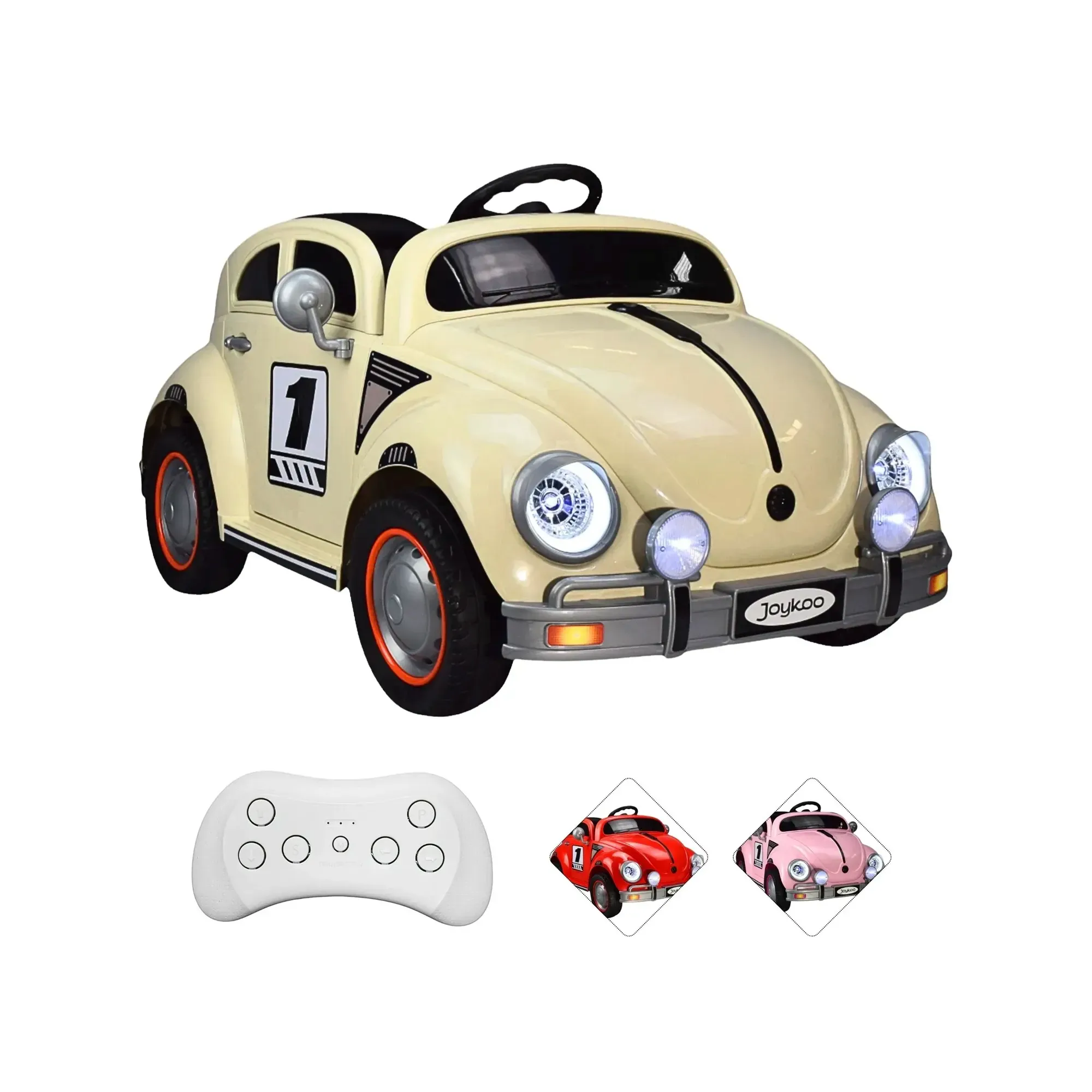 Montable Eléctrico Joykoo Vocho 12V BG Infantil Unisex