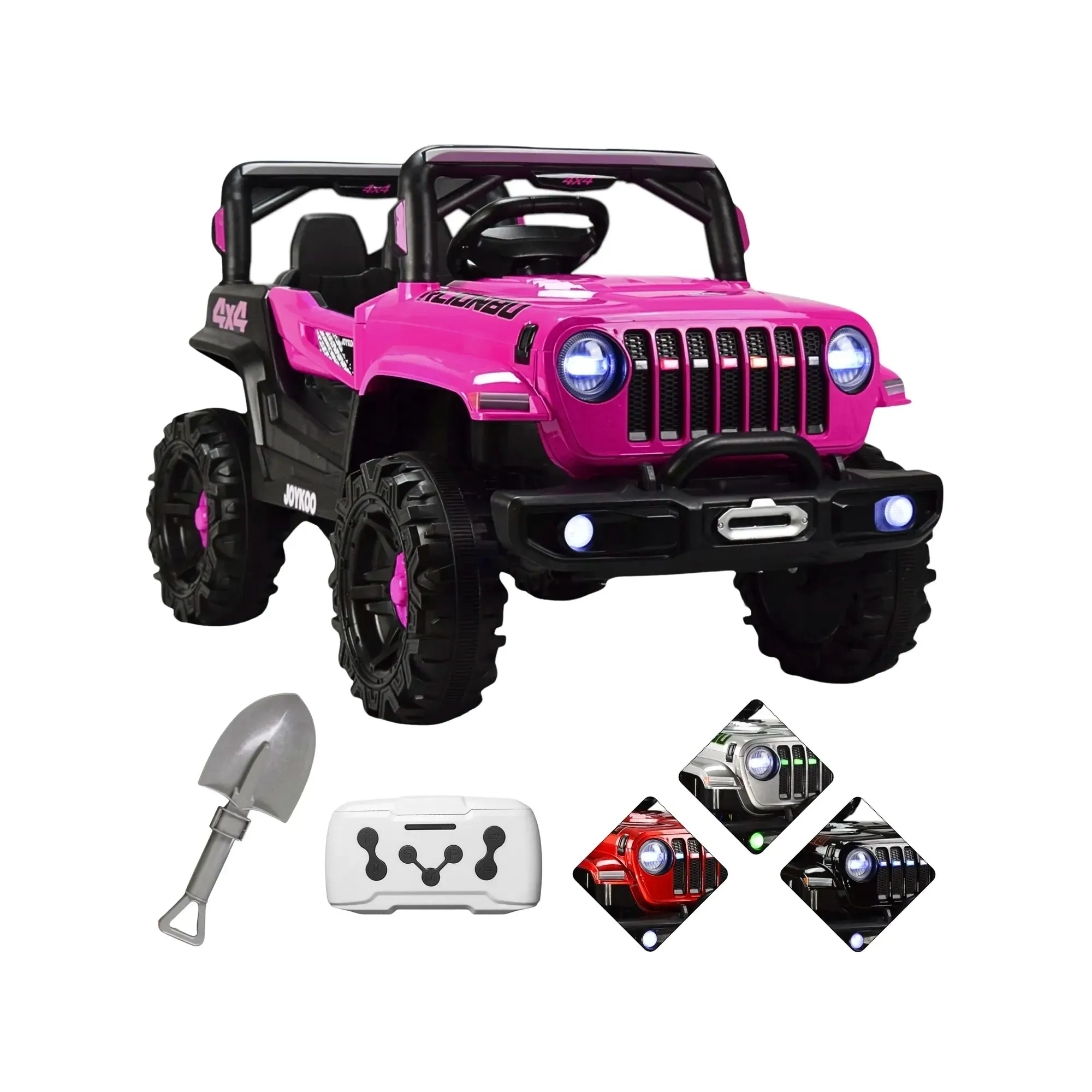 Montable Eléctrico Joykoo Camioneta 4x4 12V RS Infantil Unisex