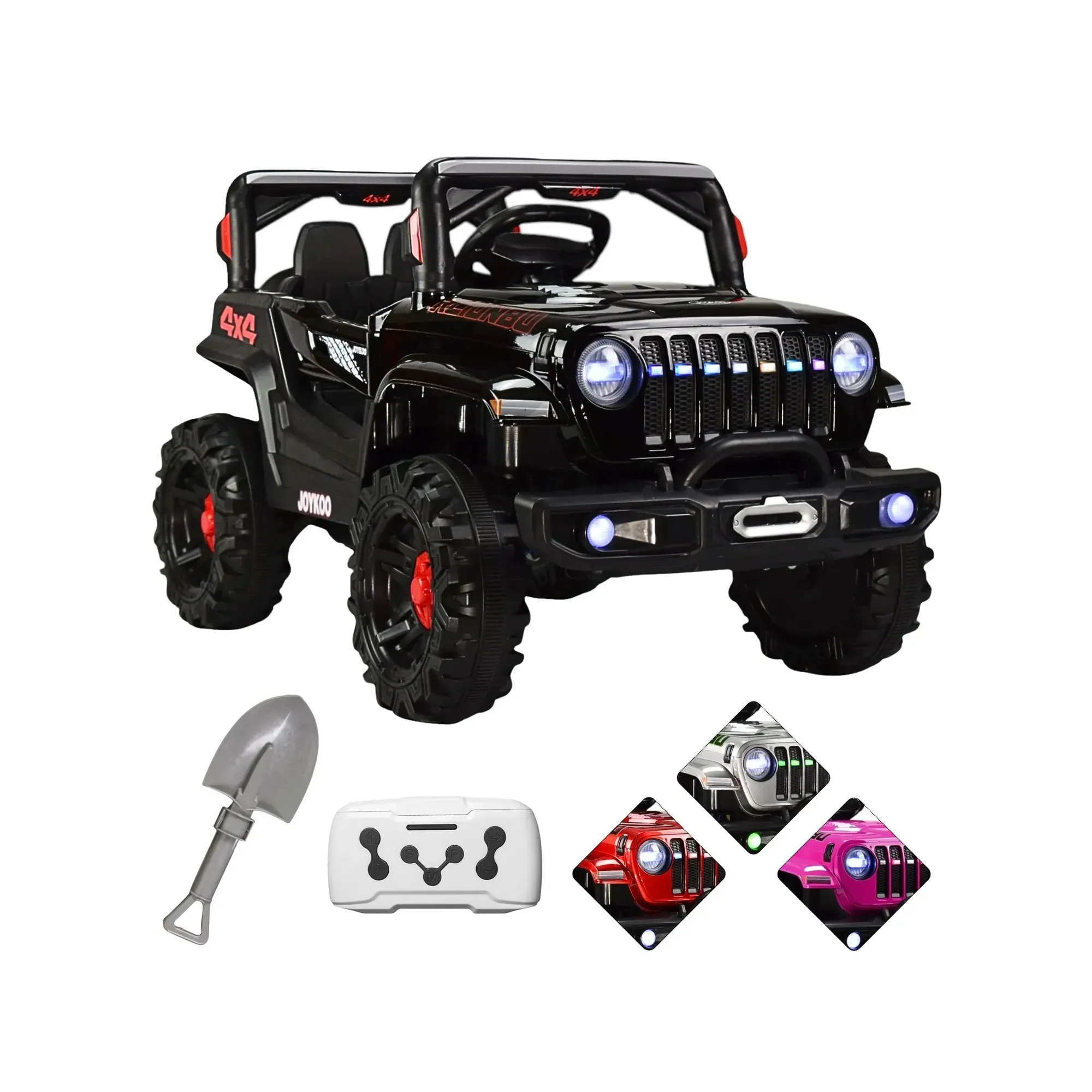Montable Eléctrico Joykoo Camioneta 4x4 12V NG Infantil Unisex