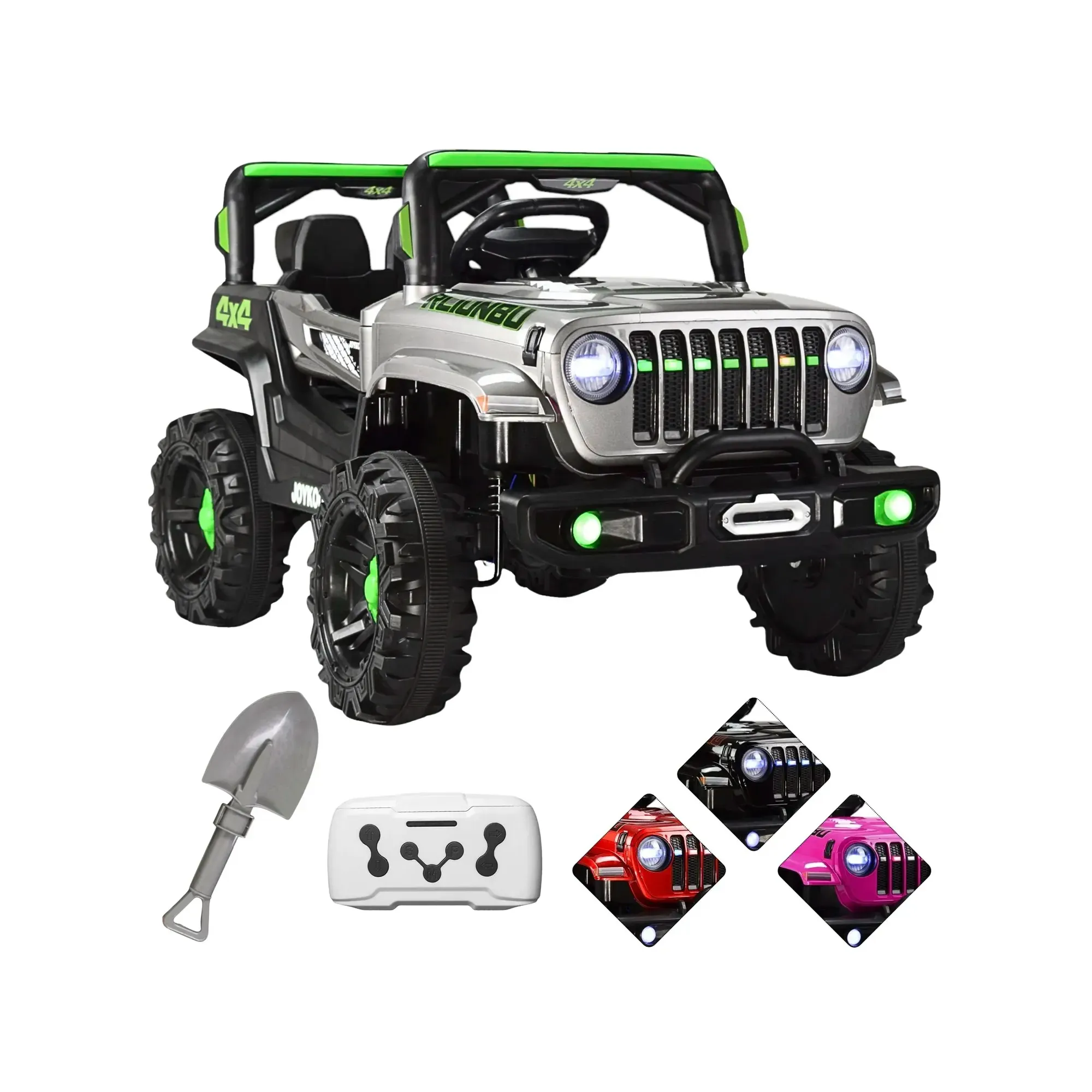 Montable Eléctrico Joykoo Camioneta 4x4 12V GR Infantil Unisex