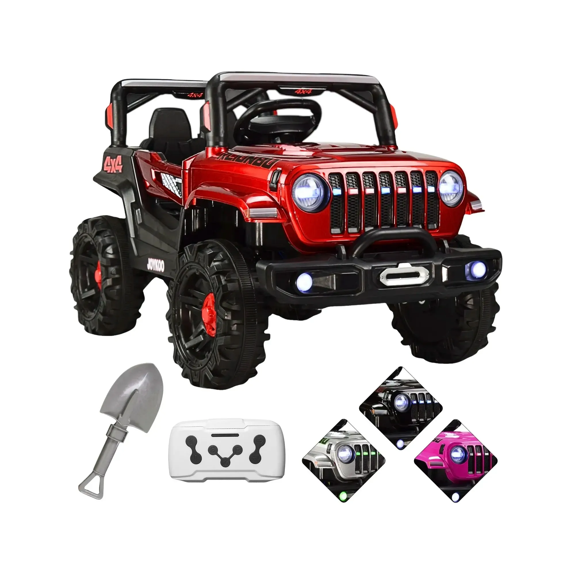 Montable Eléctrico Joykoo Camioneta 4x4 12V RJ Infantil Unisex