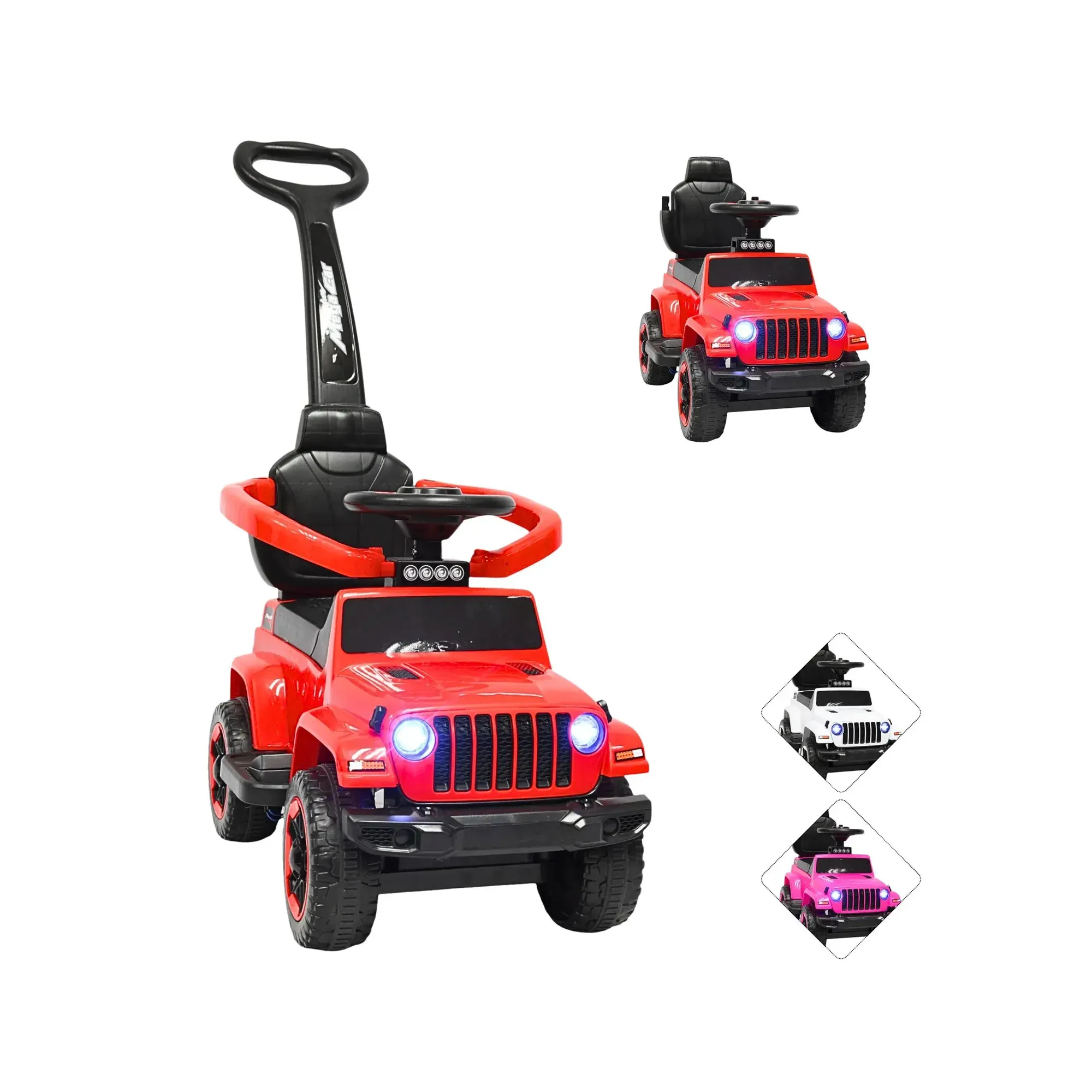 Montable Eléctrico Joykoo Híbrido Infantil CM-1066 Rojo