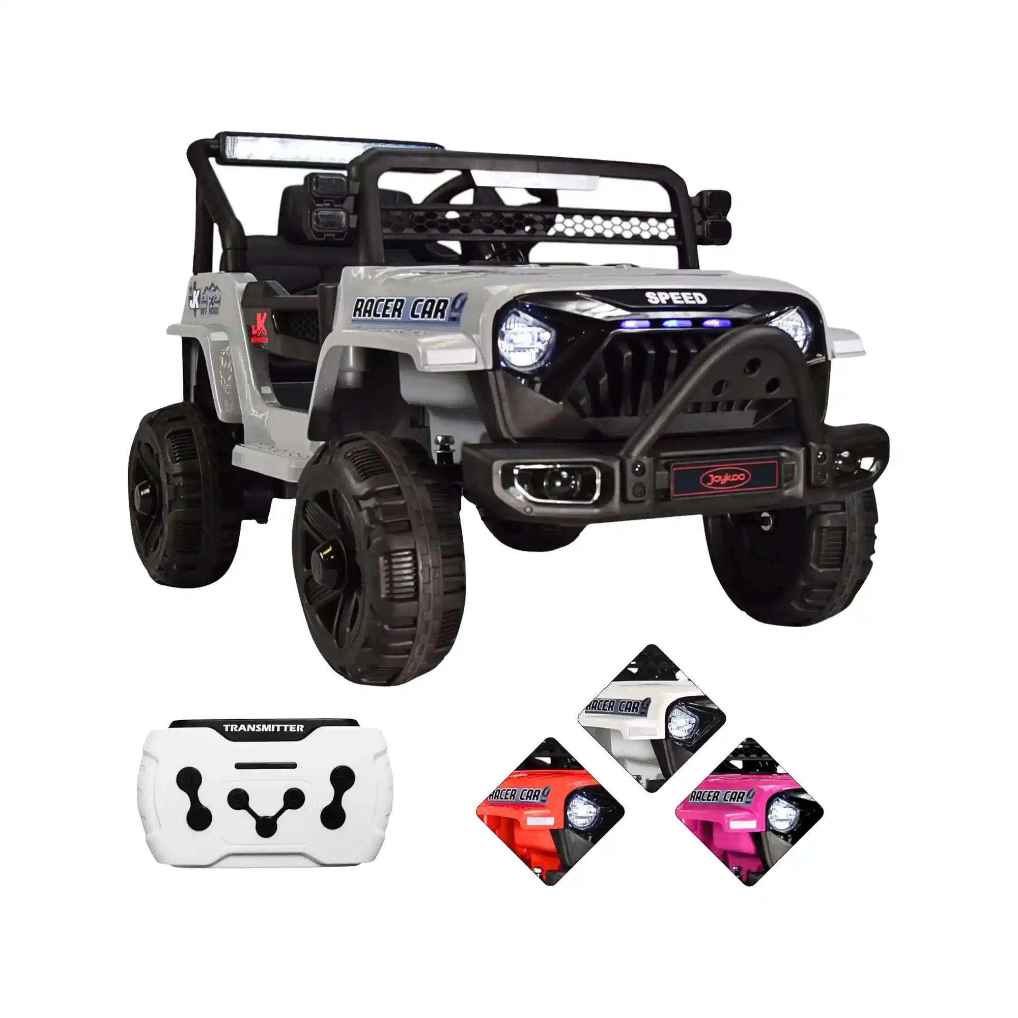 Montable Eléctrico Joykoo Camioneta 3 Velocidades 12V GR Infantil Unisex