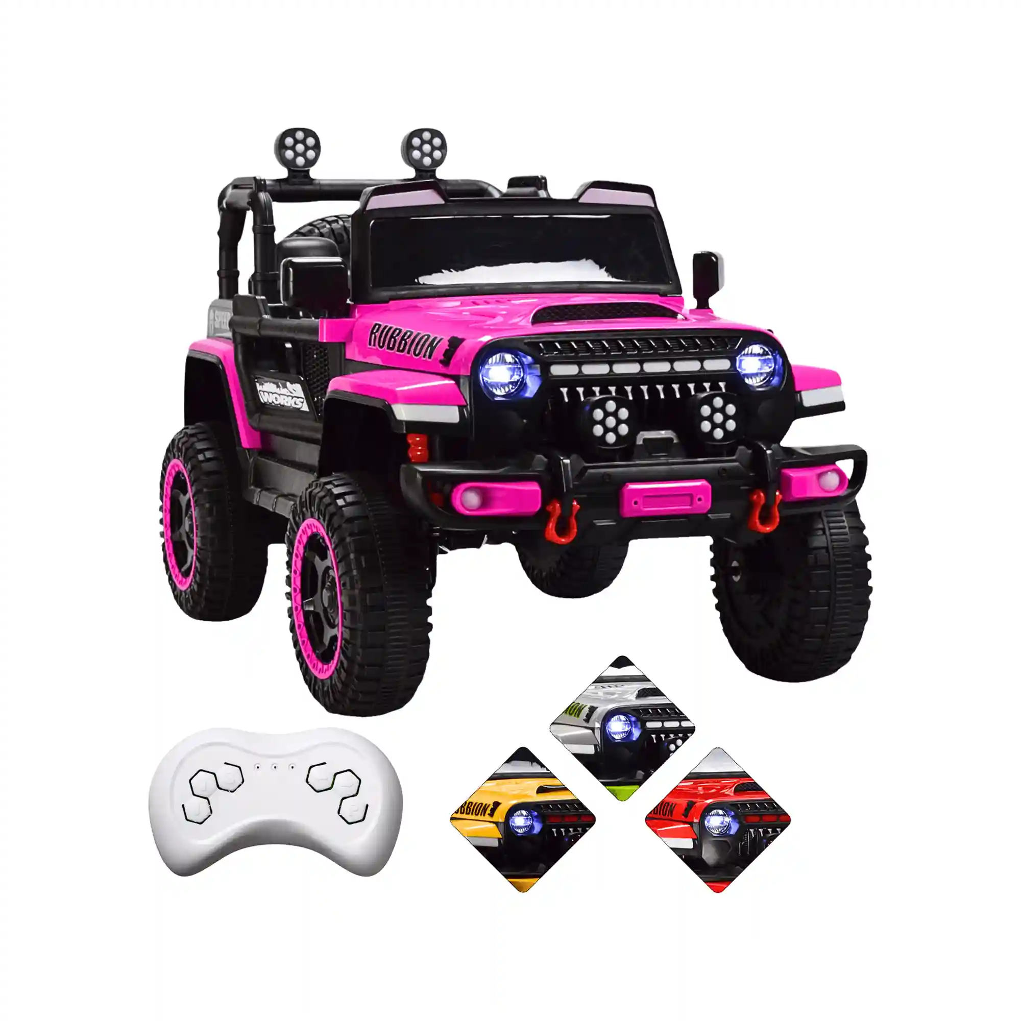Montable Eléctrico Joykoo Camioneta Control Remoto 12V RS Infantil Unisex