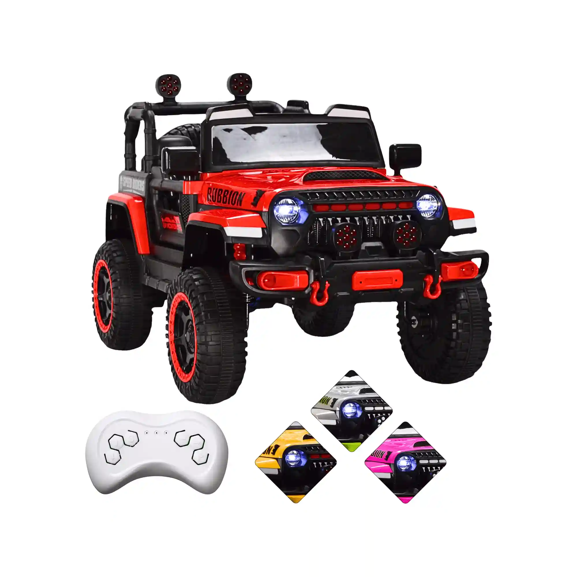 Montable Eléctrico Joykoo Camioneta Control Remoto 12V RJ Infantil Unisex
