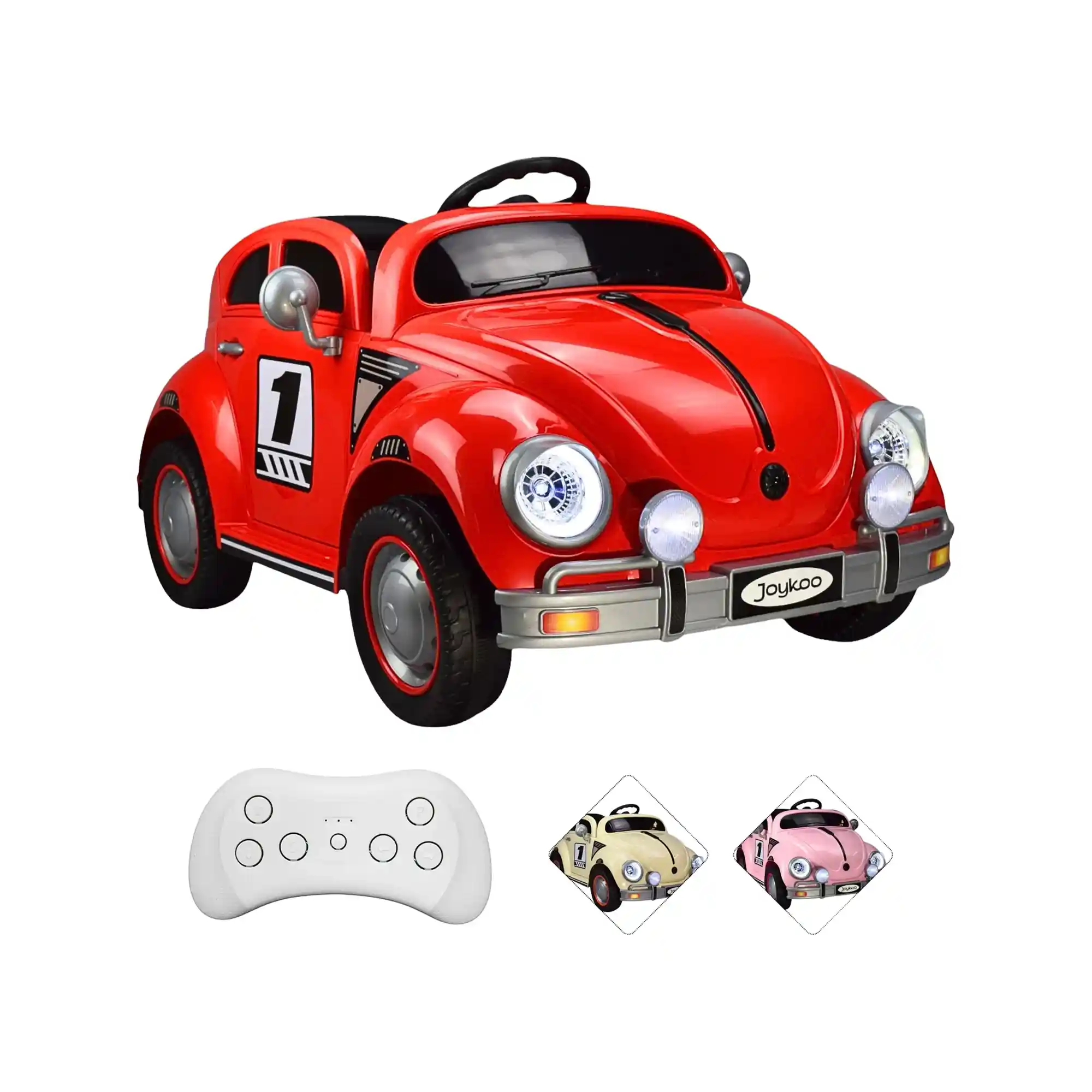 Montable Eléctrico Joykoo Vocho 12V RJ Infantil Unisex