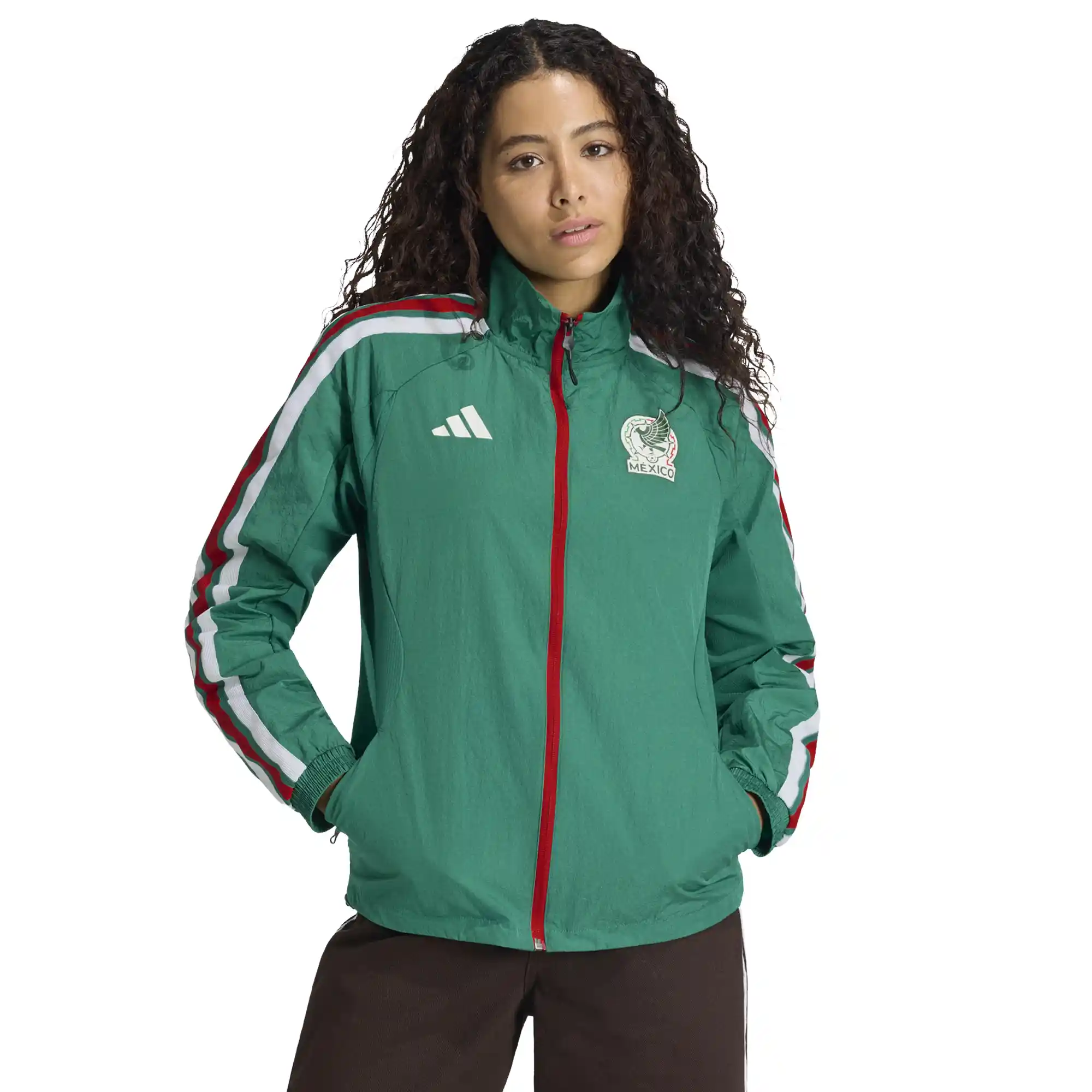 Chamarra adidas Futbol Selección Mexicana Mujer JZ6459