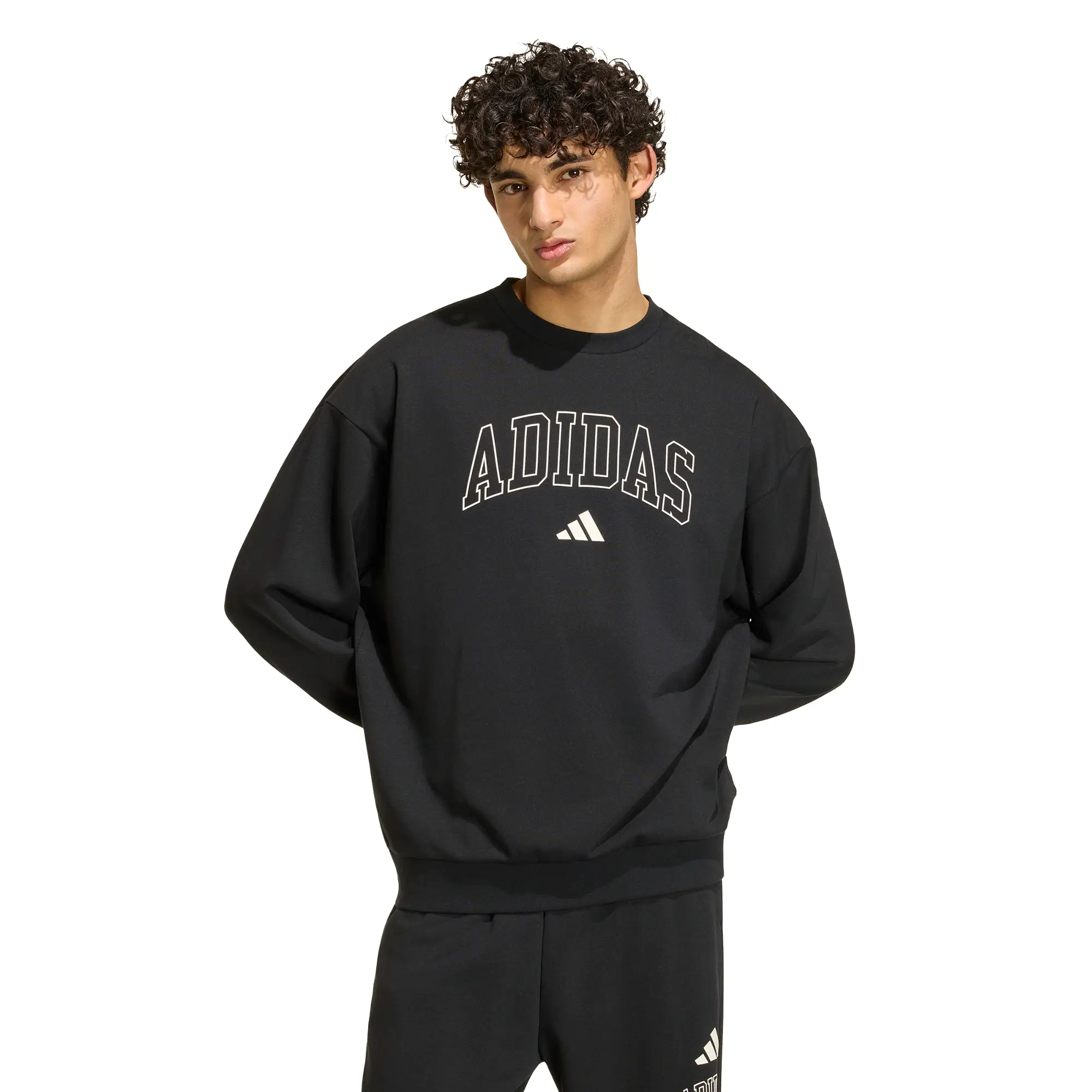 Sudadera Seasonal Essentials Collegiate French Terry Cuello Redondo adidas Casual Unisex KF4252