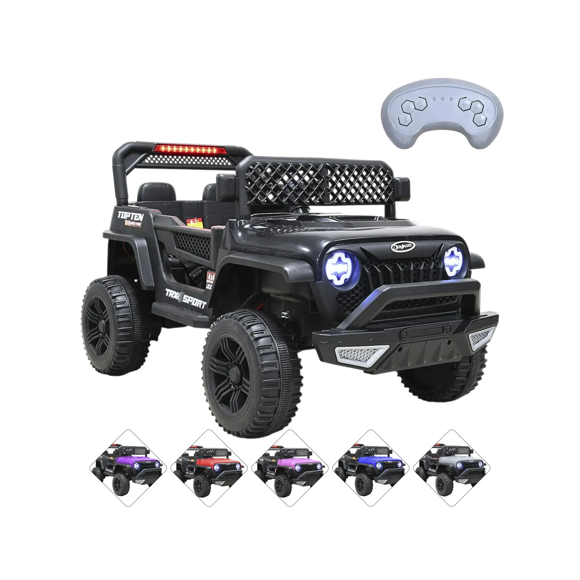 Montable Eléctrico Joykoo Remoto Infantil CM-3458 Negro