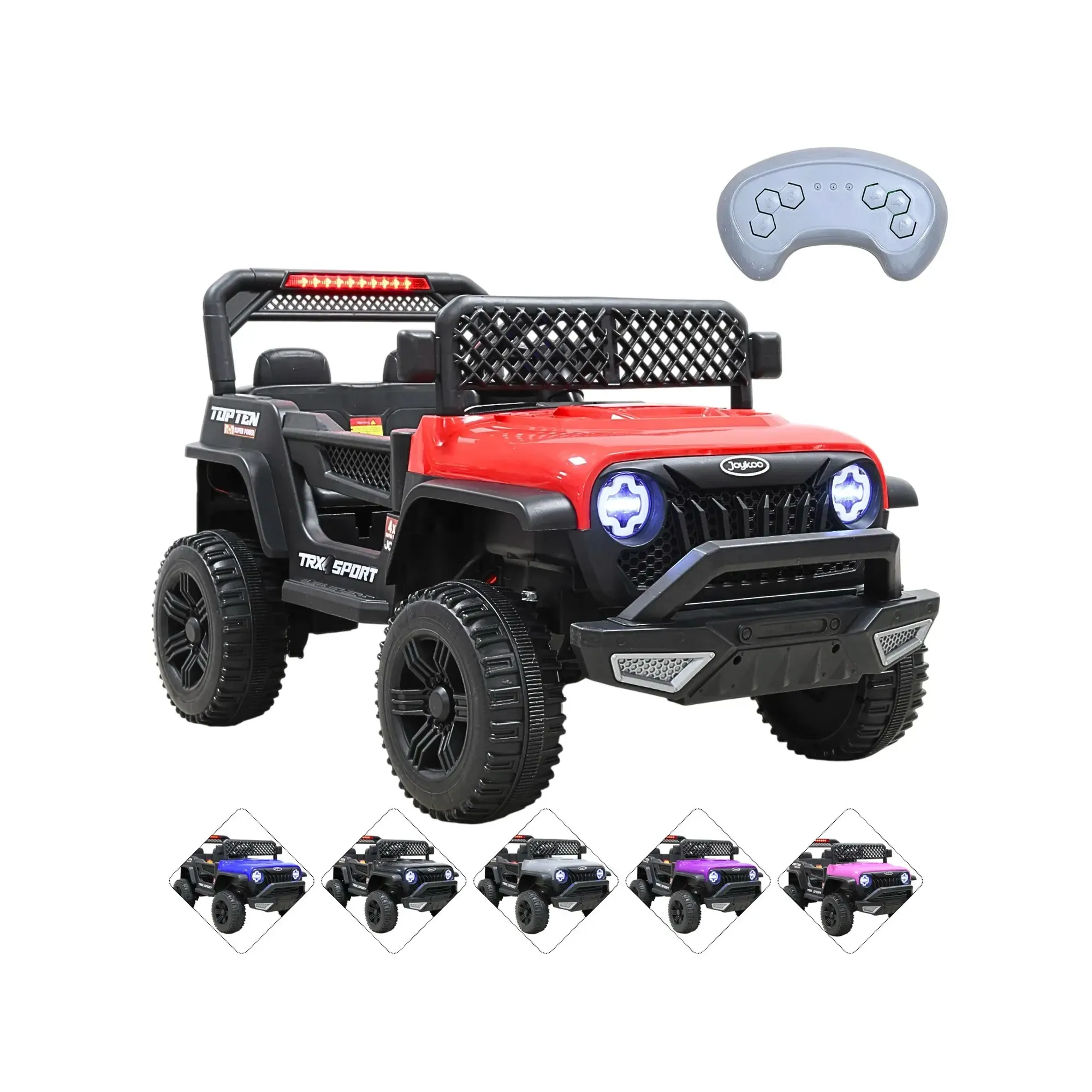 Montable Eléctrico Joykoo Remoto Infantil CM-3458 Rojo