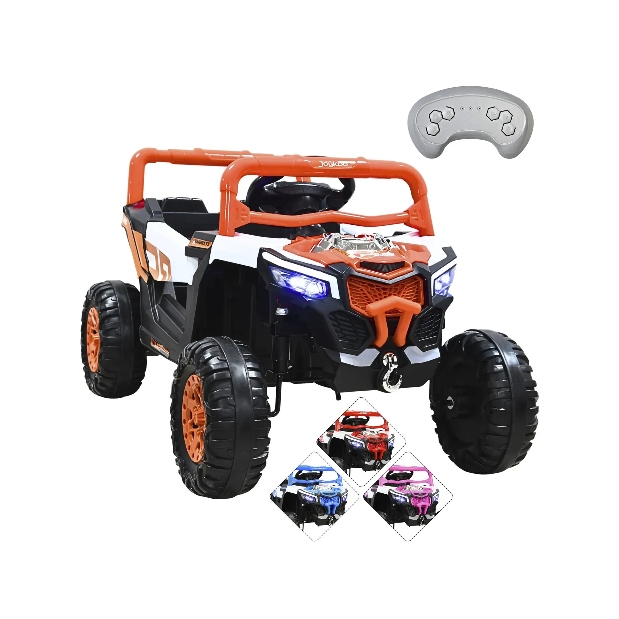 Montable Eléctrico Joykoo Mini 4x4 Infantil CM-3136 Naranja