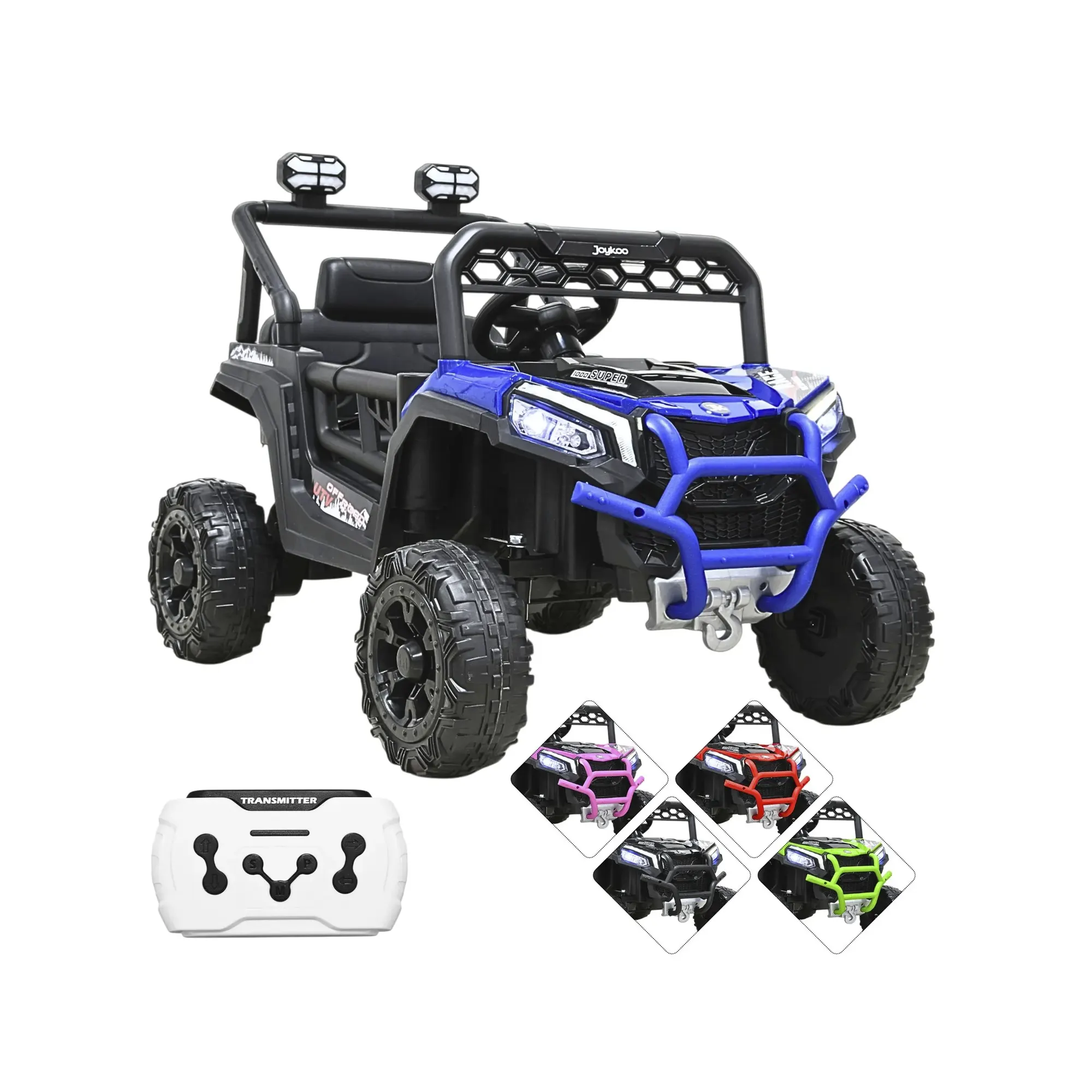 Montable Eléctrico Joykoo 4x2 Infantil CM-3104 Azul