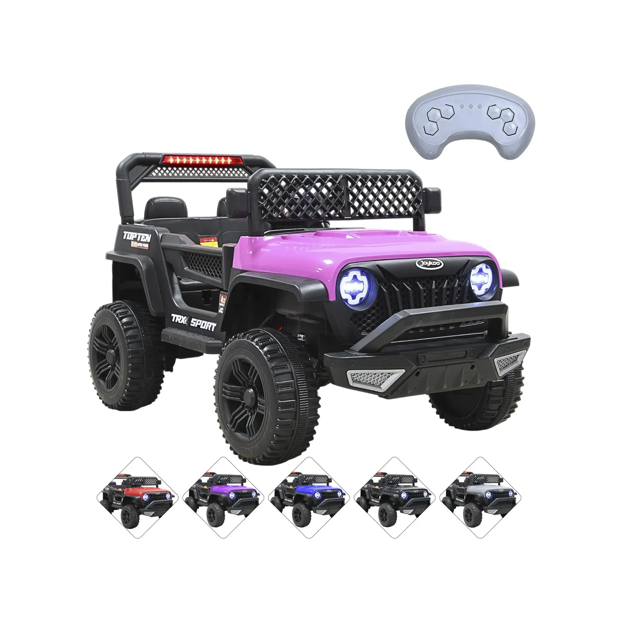 Montable Eléctrico Joykoo Remoto Infantil CM-3458 Rosa