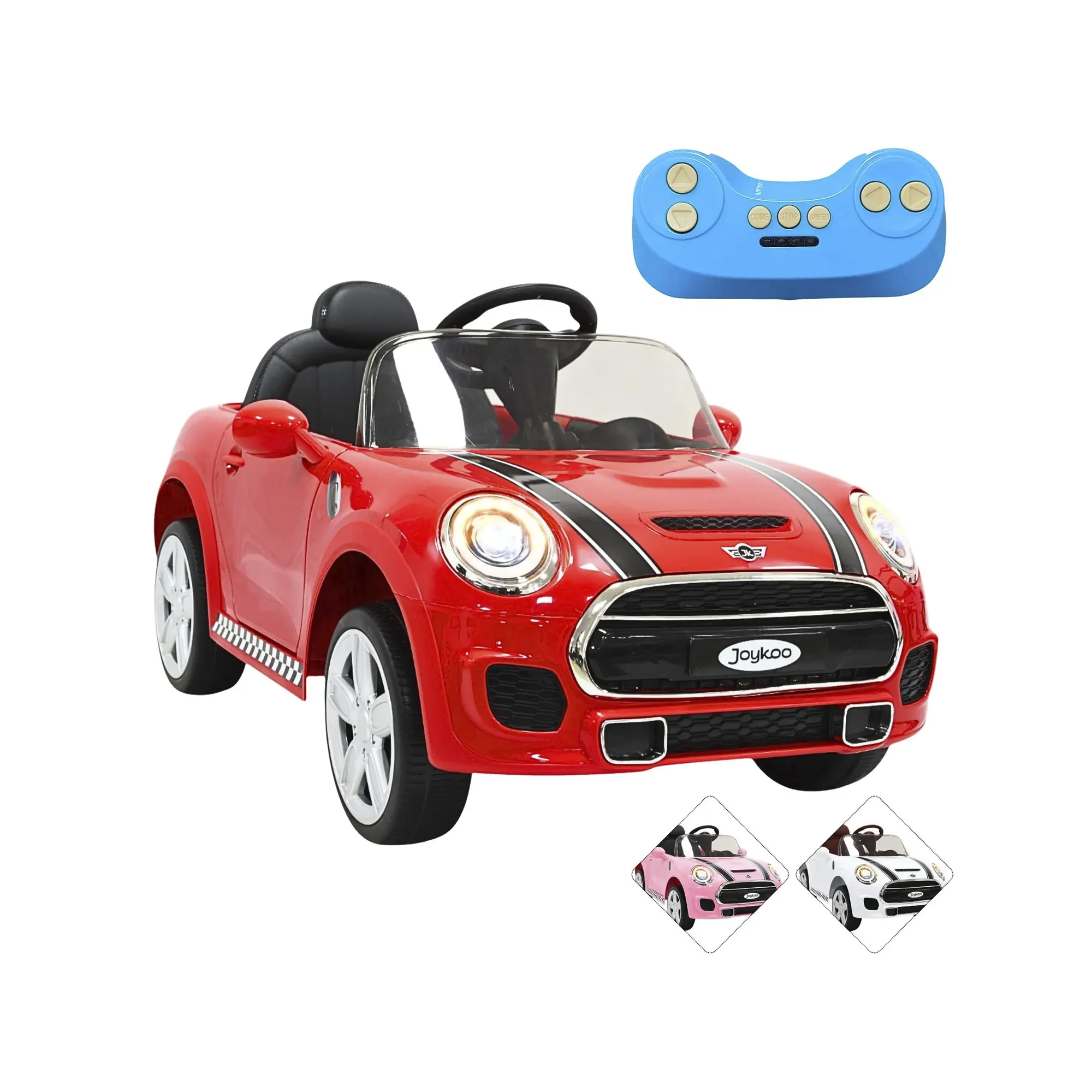 Montable Eléctrico Joykoo Remoto Infantil CM-4166 Rojo
