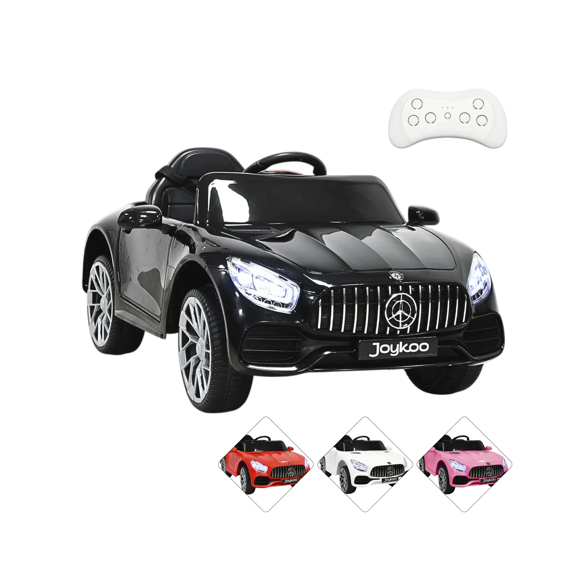Montable Eléctrico Joykoo Mini Coche Infantil CM-4146 Negro