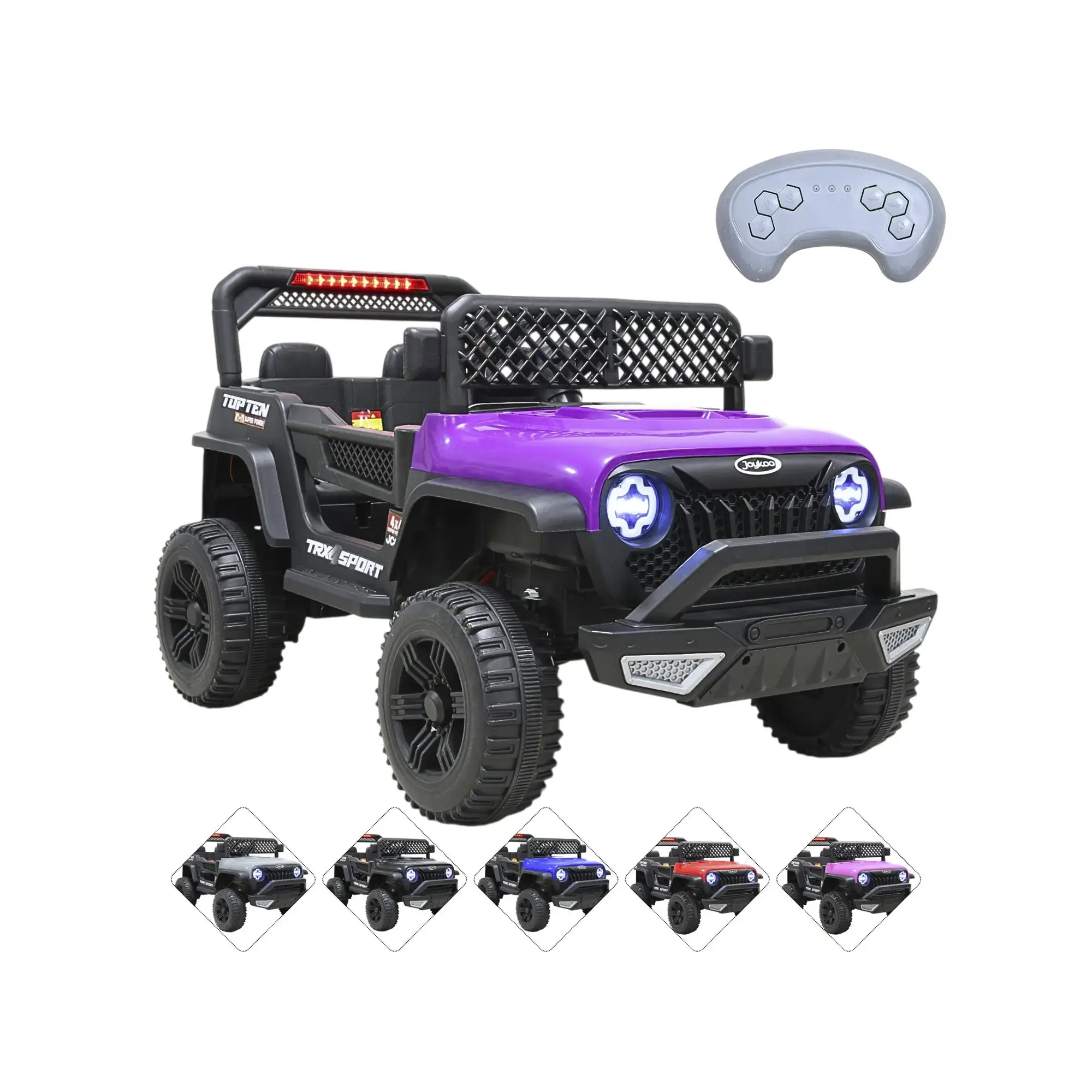 Montable Eléctrico Joykoo Remoto Infantil CM-3458 Morado