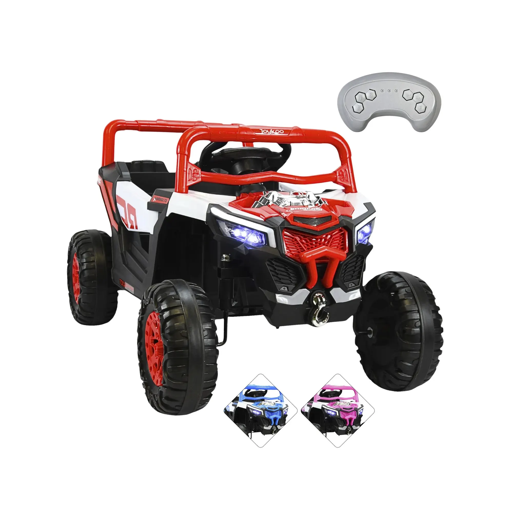Montable Eléctrico Joykoo Mini 4x4 Infantil CM-3136 Rojo