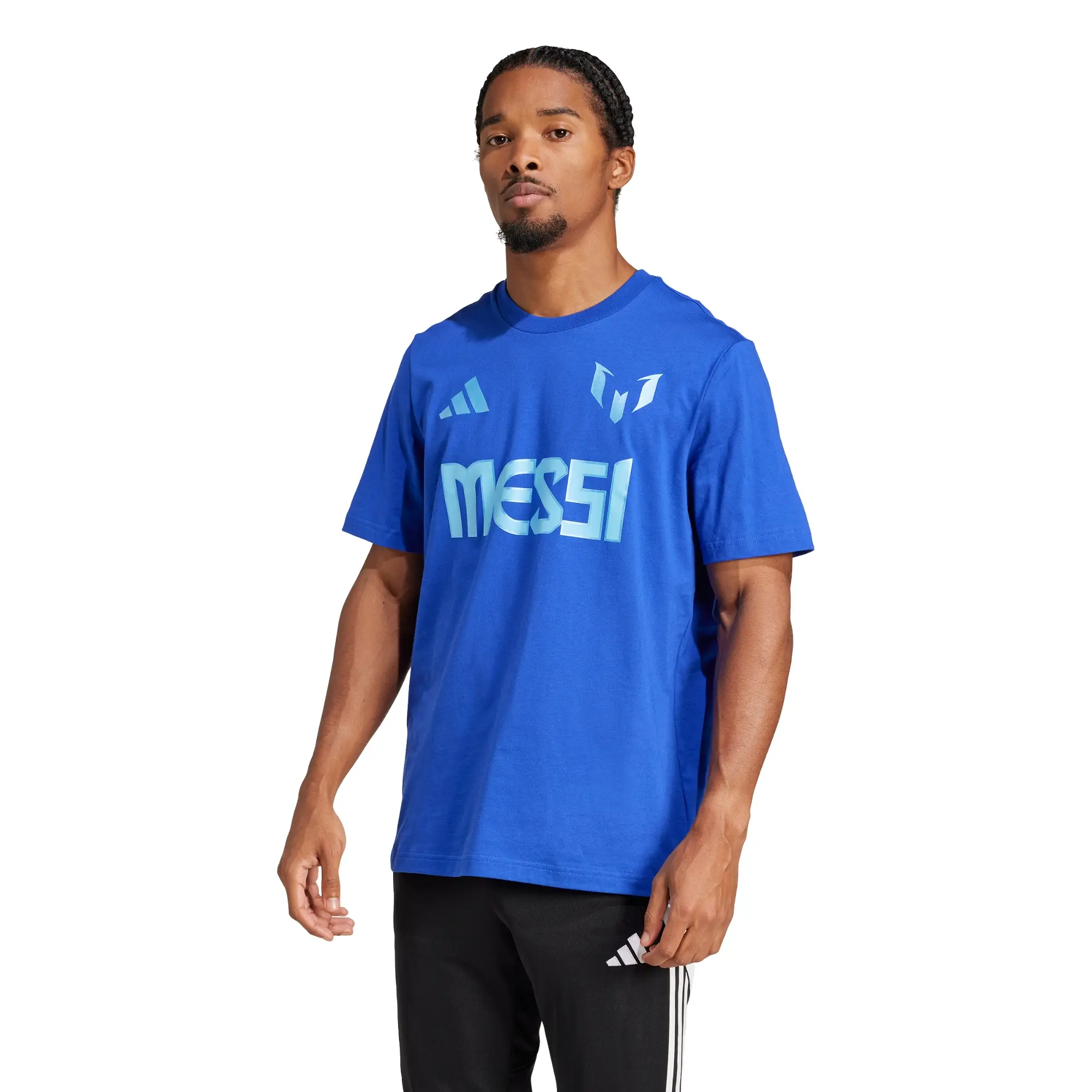 Playera Messi Número Y Logo Estampada adidas Futbol Unisex JJ1419