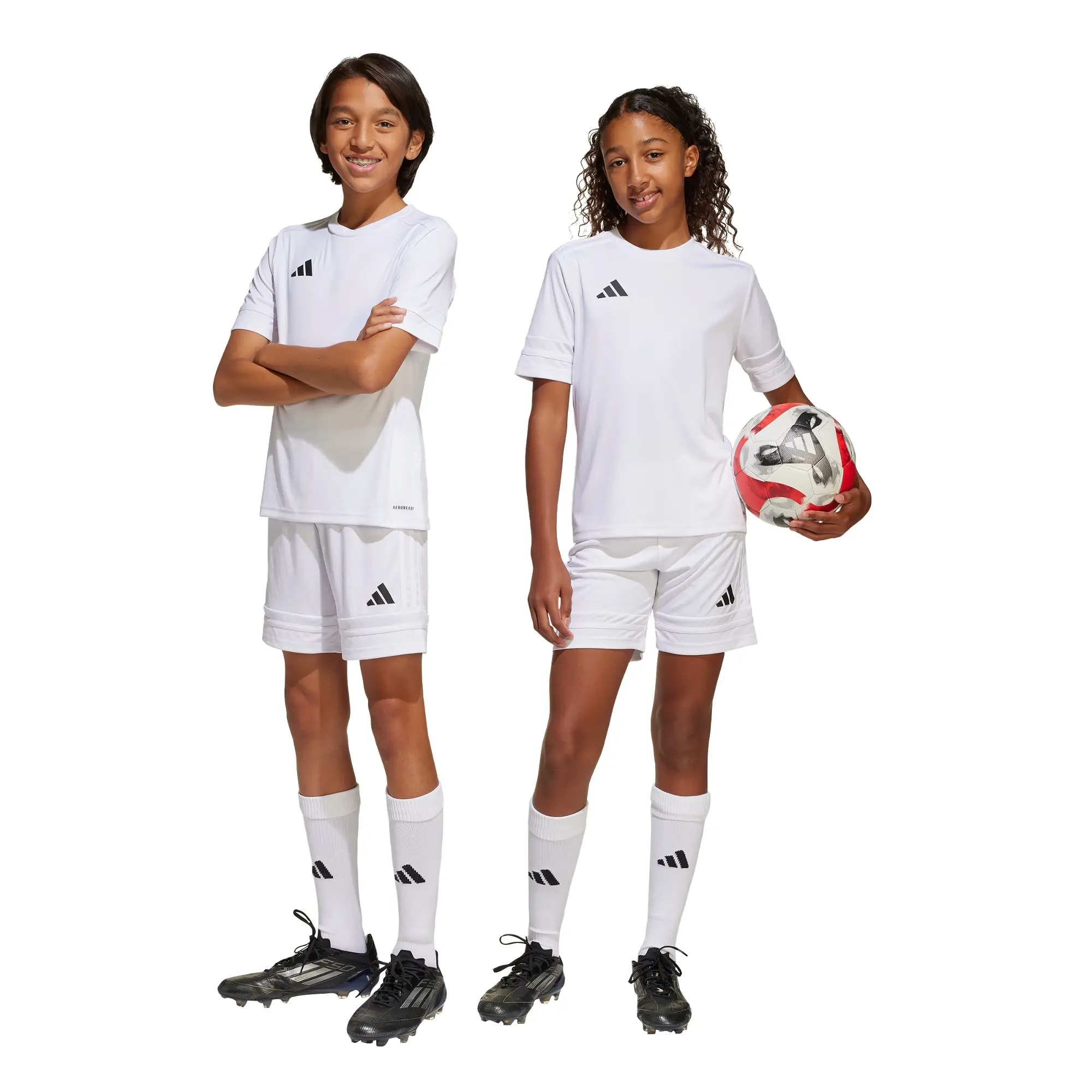 Short adidas Futbol Squadra 25 Infantil Unisex JJ2423
