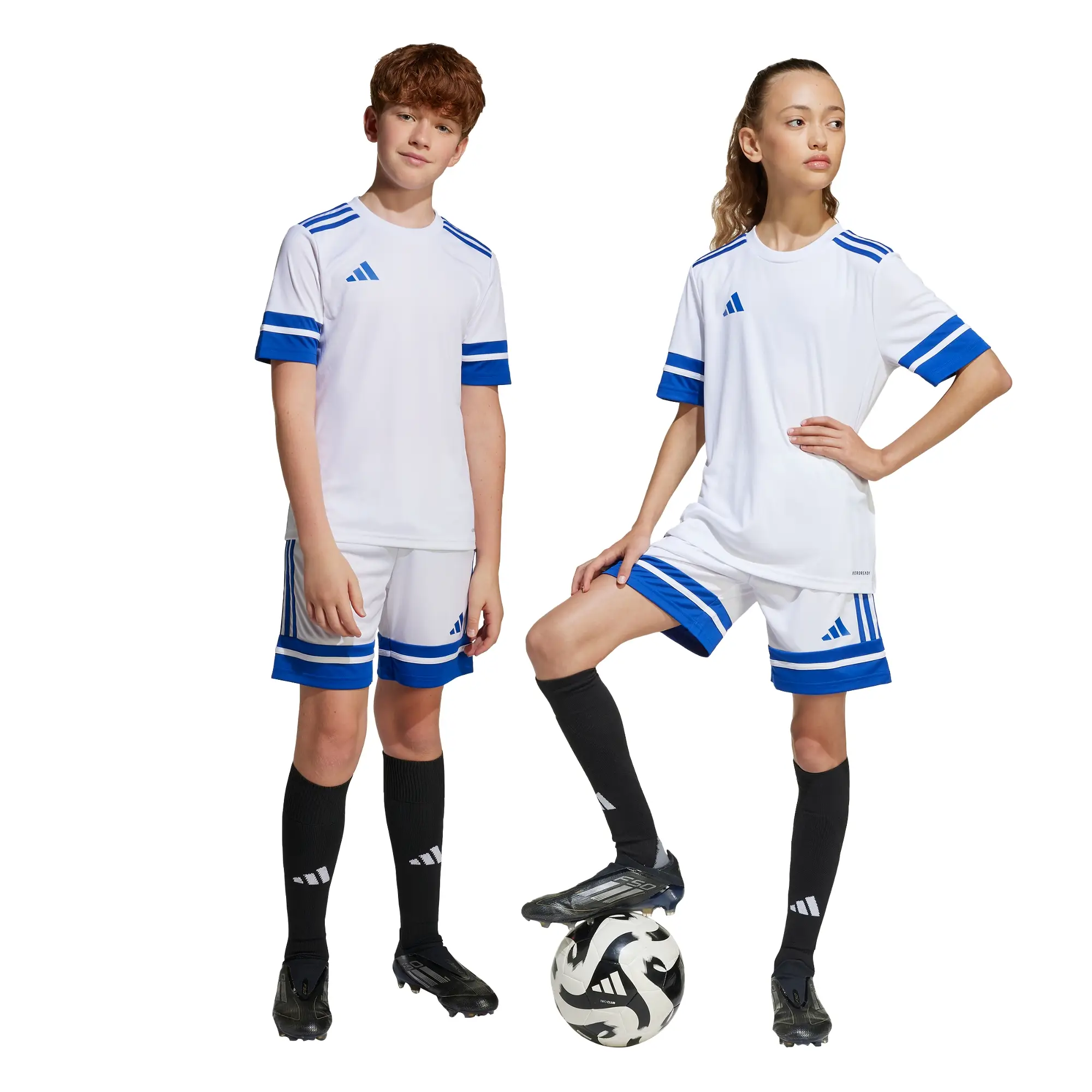 Short adidas Futbol Squadra 25 Infantil Unisex JJ2425