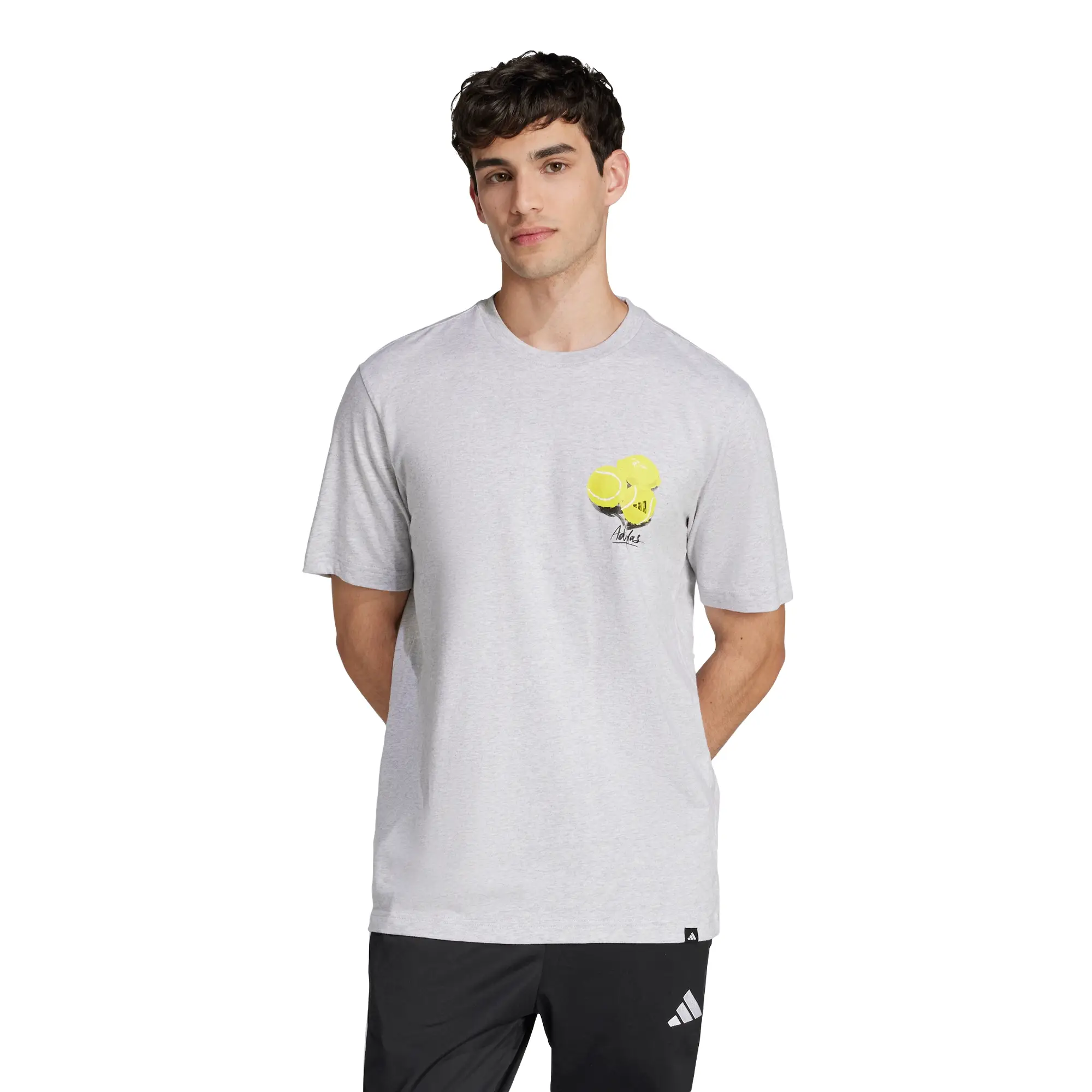 Playera adidas Casual Lounge Still Lige Lemos Hombre JJ3960