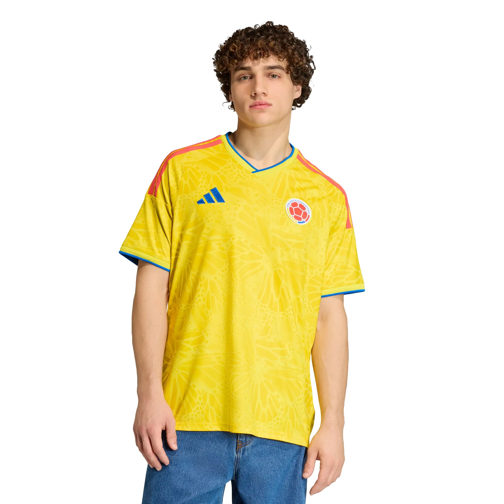 Jersey adidas Futbol Colombia Local 2026 Hombre JL6972