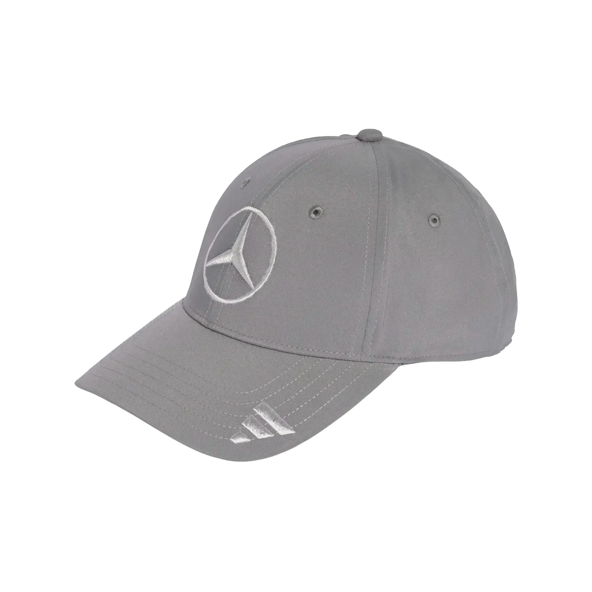 Gorra Mercedes-AMG Petronas F1 Team Silver Arrows Driver adidas Entrenamiento JZ9405 Gris
