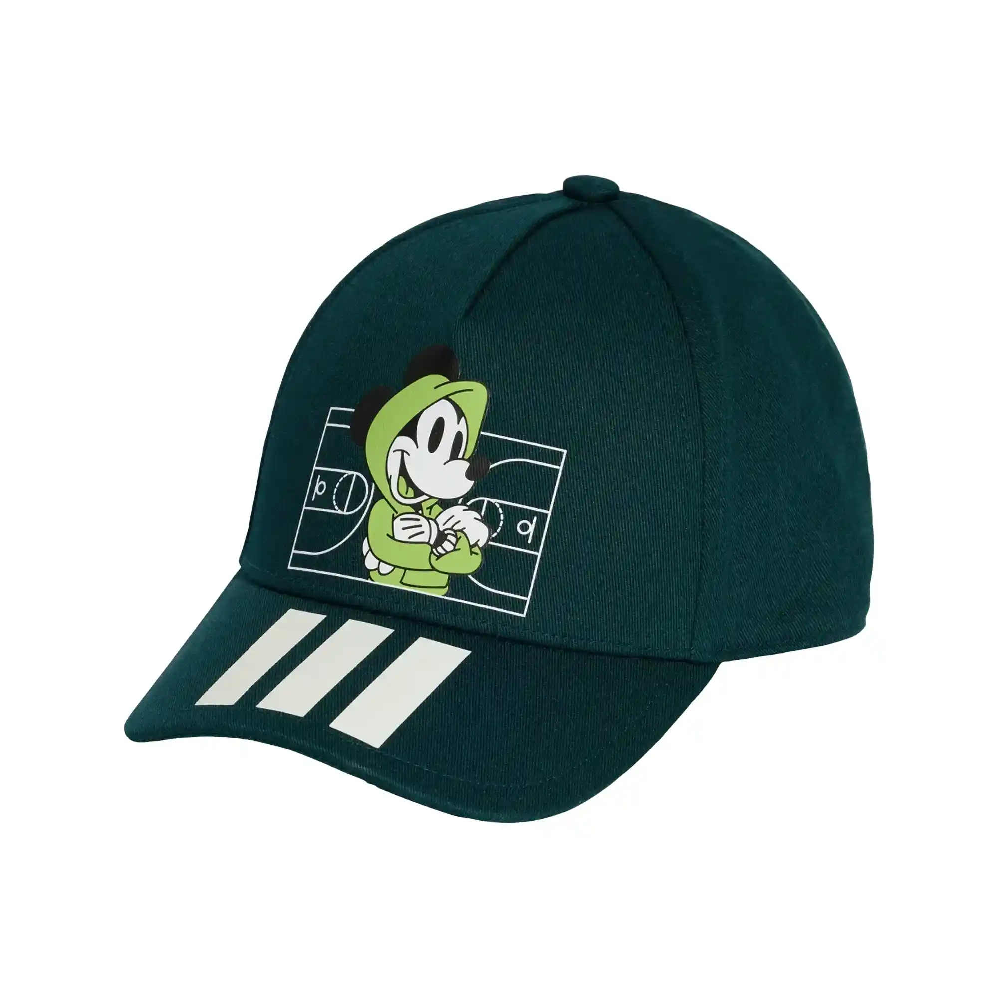 Gorra Disney Mickey Mouse para Niños adidas Entrenamiento JM1823 Verde