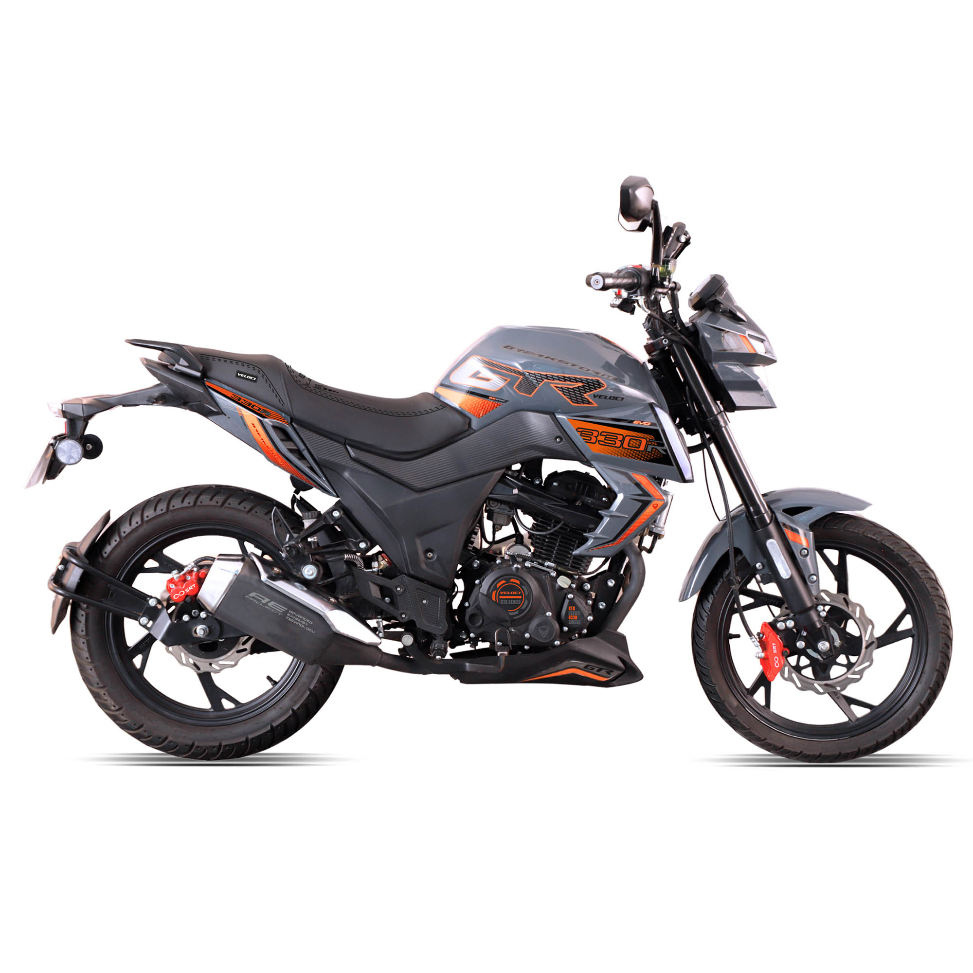 Motocicleta Veloci Deportiva Breakstorm Evo Sport 330 Gris 2026