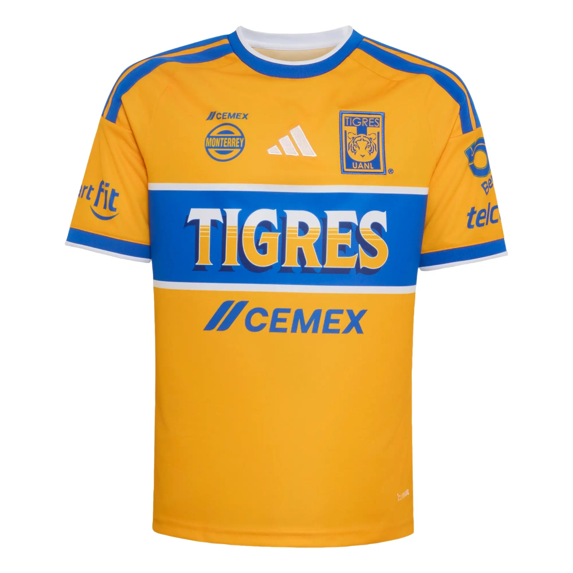Playera Local Tigres UANL 26/27 adidas Futbol Unisex KB8889