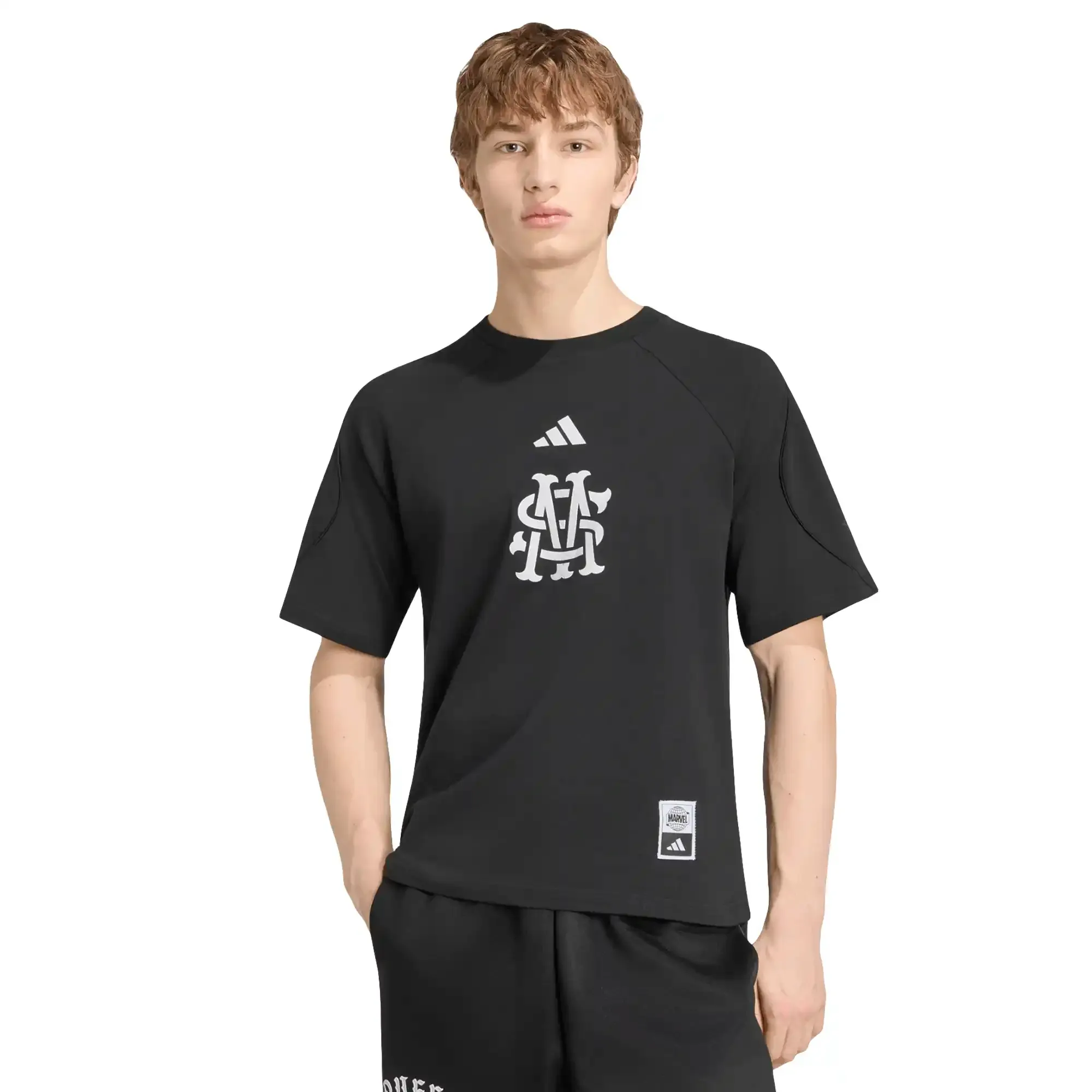 Playera adidas Casual Marvel Spider-Man Hombre KS0442
