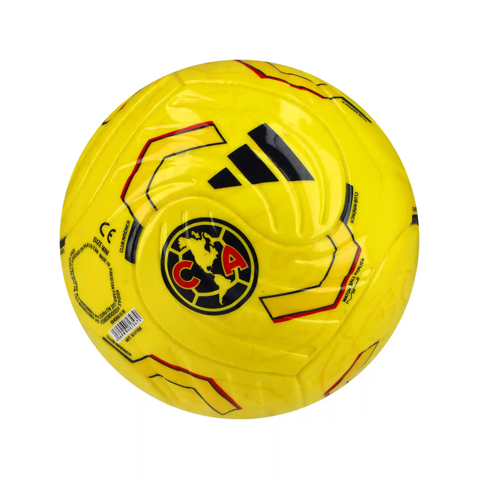Mini Balón adidas Futbol Club América Local Unisex KY1108