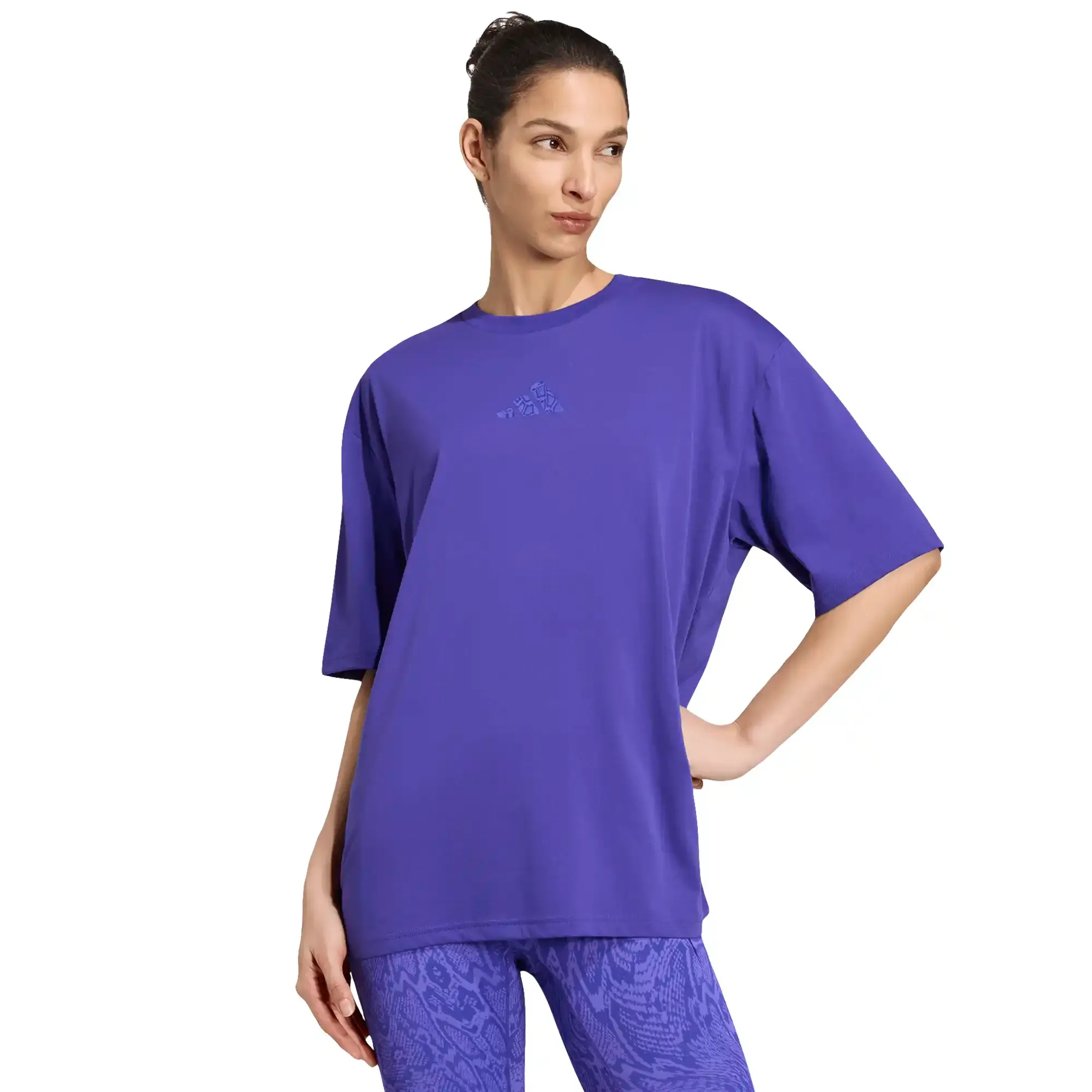 Playera adidas Entrenamiento Animal Mujer KQ9878