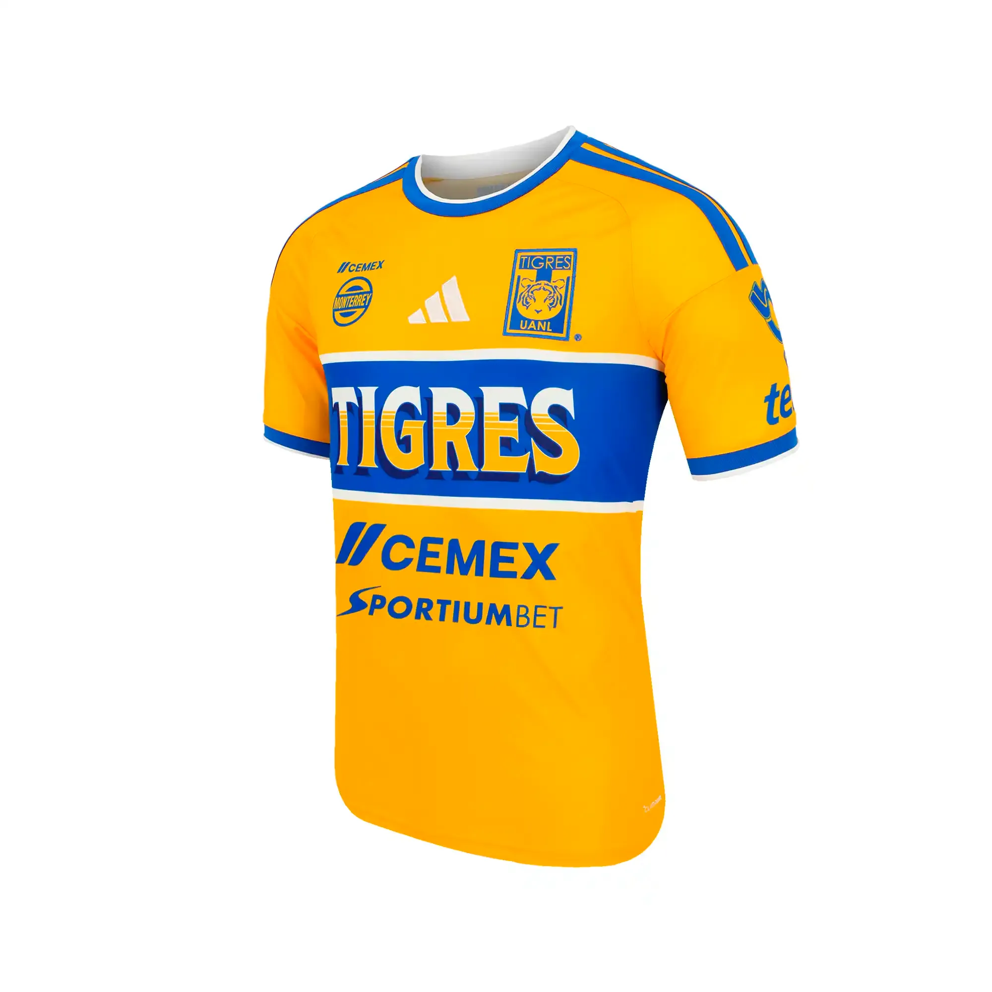 Jersey adidas Futbol Tigres Local Fan 26/27 Hombre KB2060