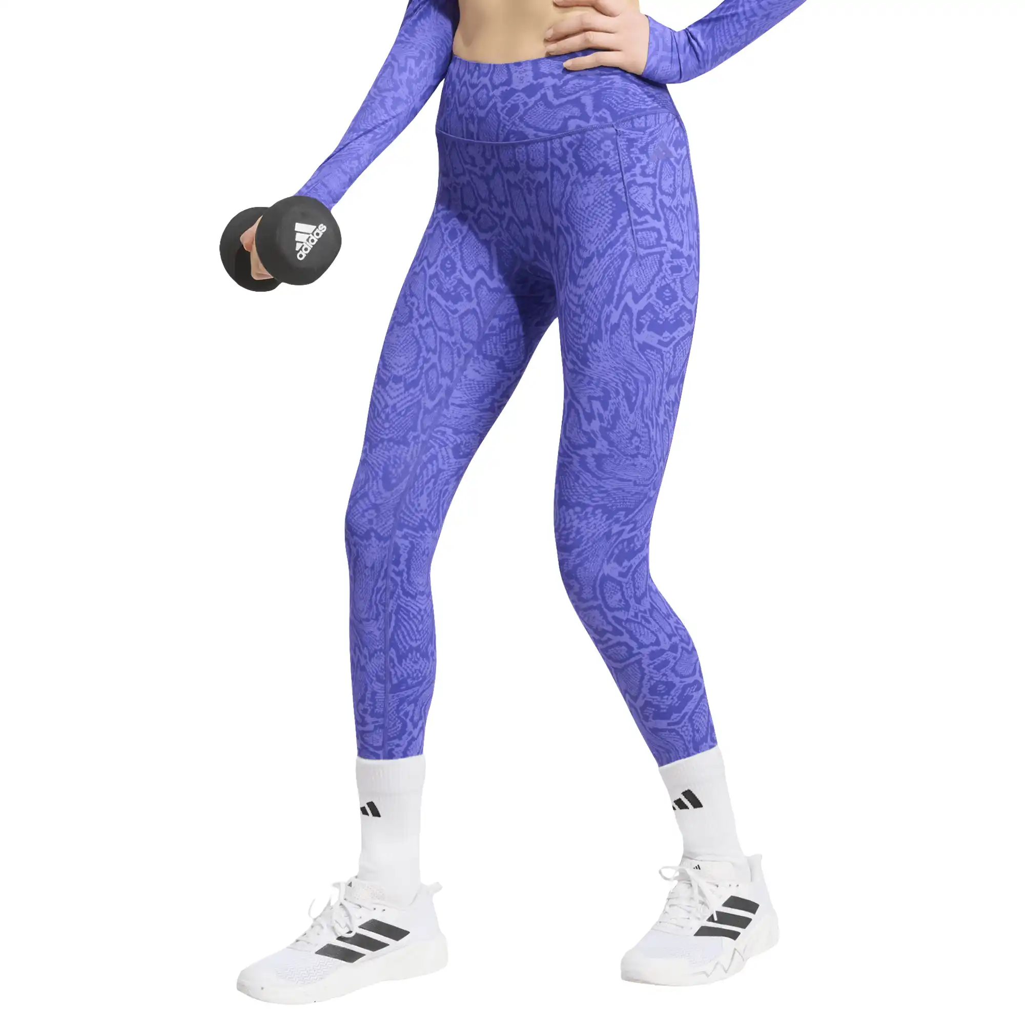 Malla adidas Entrenamiento Optime Primelift Snake 7/8 Mujer KQ8312