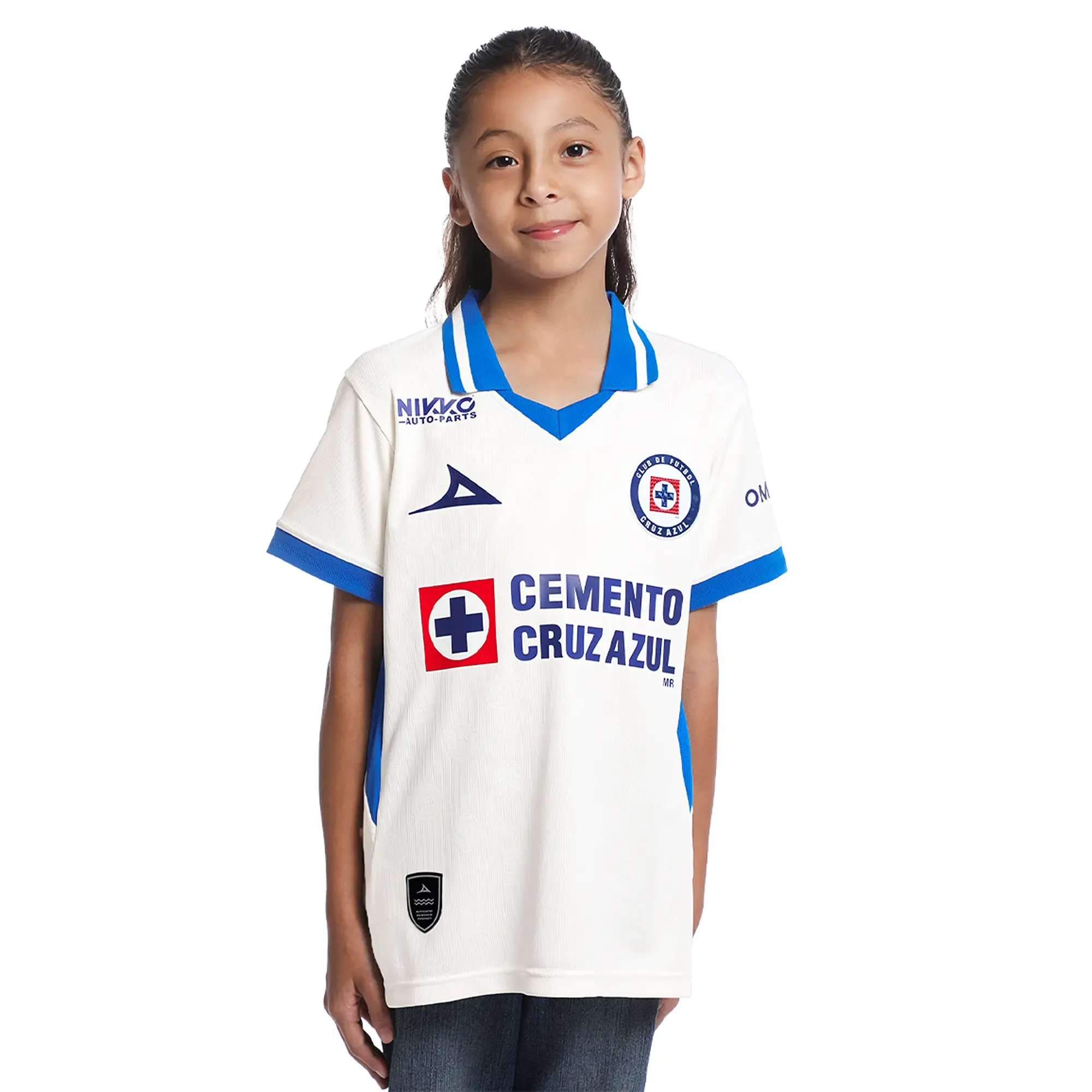 Jersey Pirma Futbol Cruz Azul Visita Fan 26/27 Niño 18280