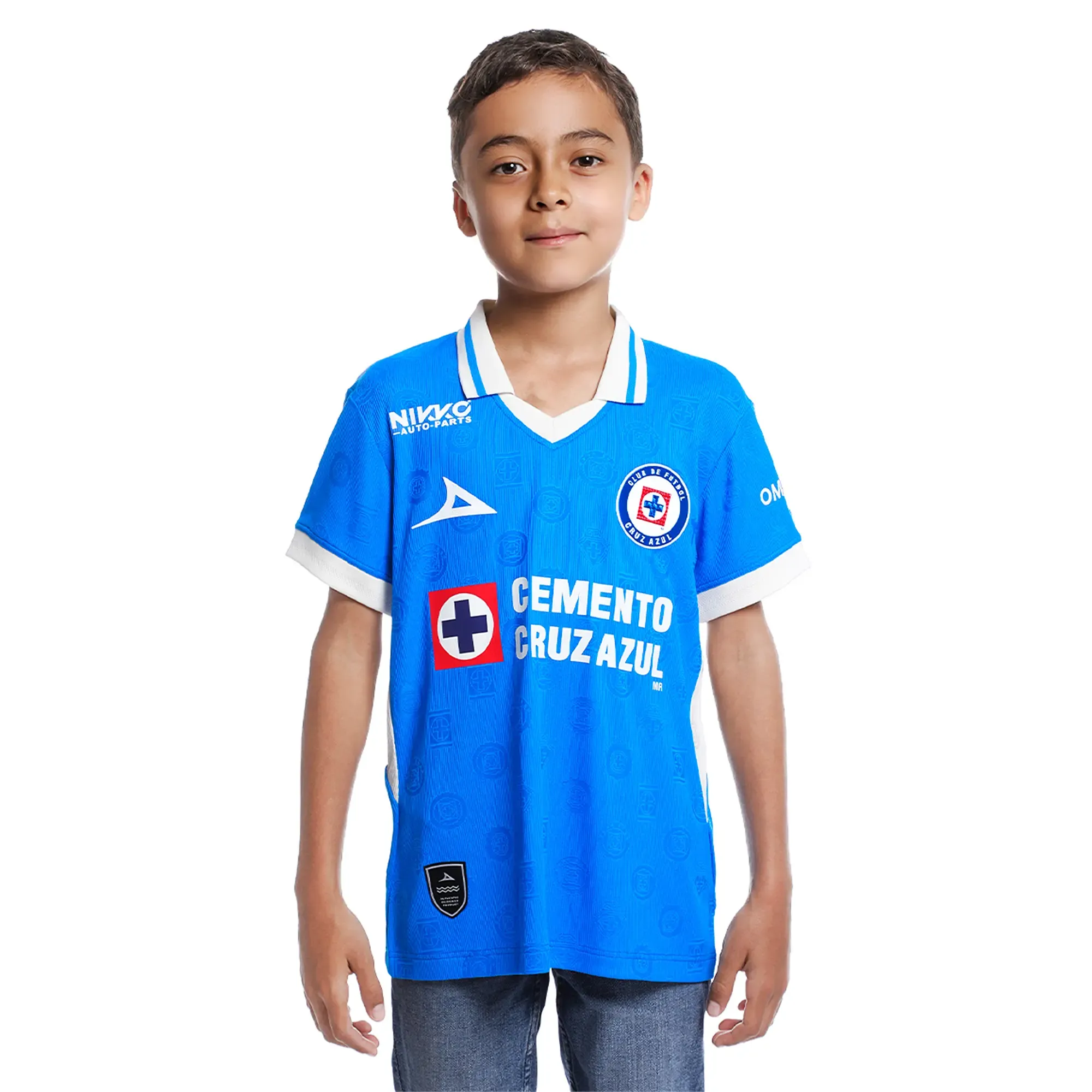 Jersey Pirma Futbol Cruz Azul Local Fan 26/27 Niño 18283