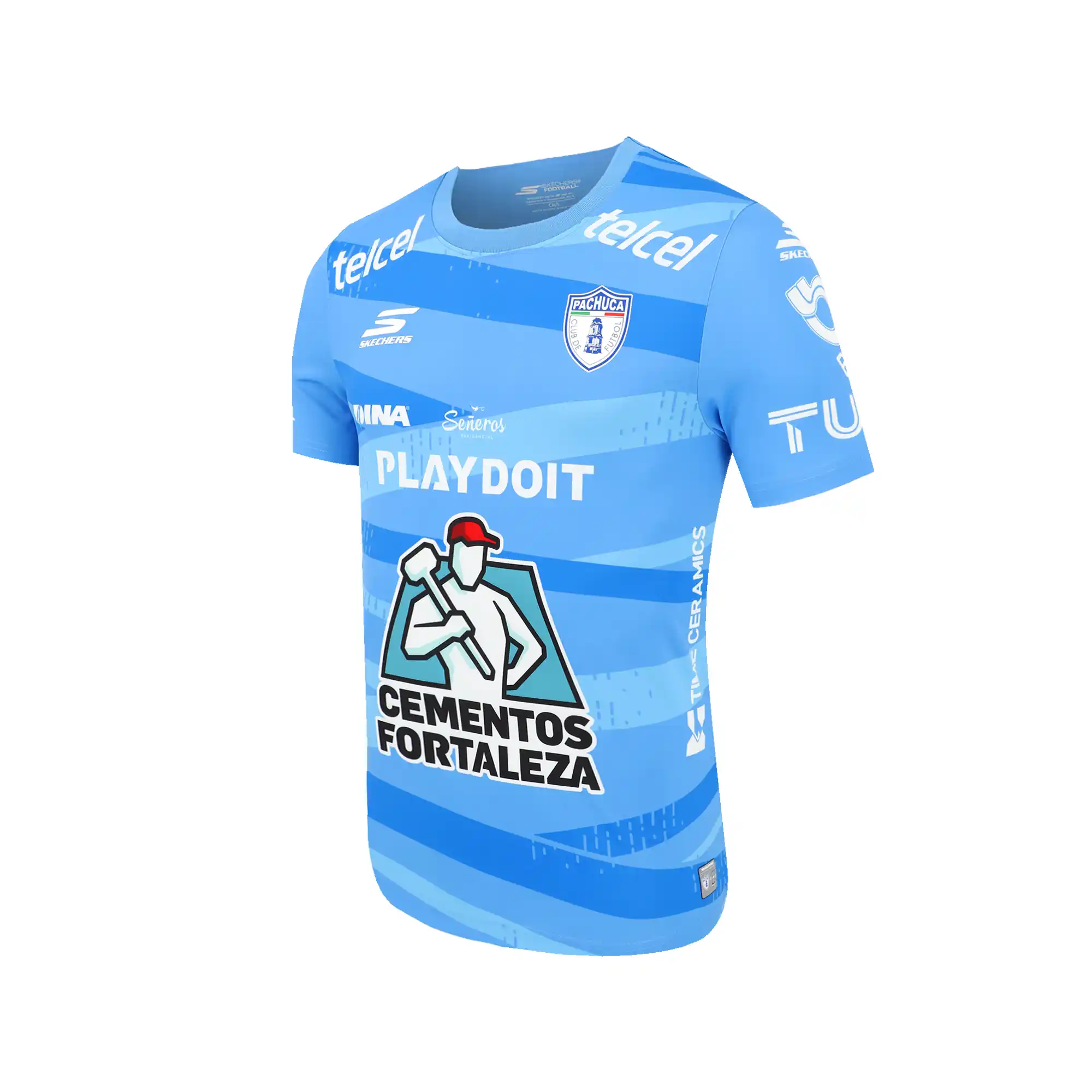 Jersey Skechers Futbol Pachuca Portero Local 26/27 Hombre FMF019BLU