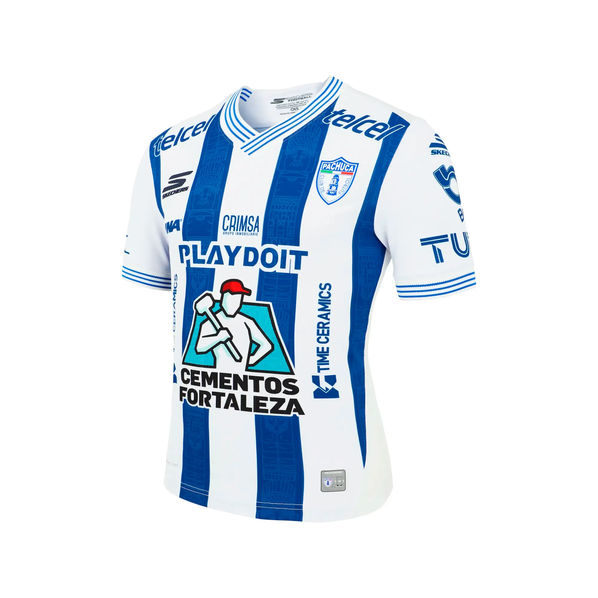 Jersey Skechers Futbol Pachuca Local 26/27 Hombre FMF017WHBL
