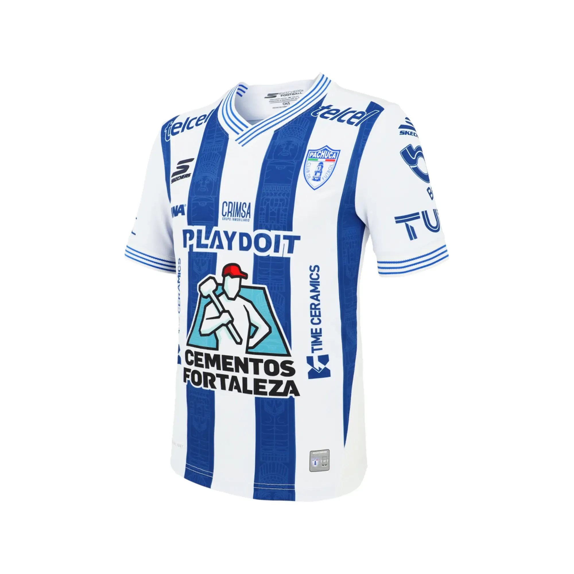 Jersey Skechers Futbol Pachuca Local 26/27 Niño FBF007WHBL