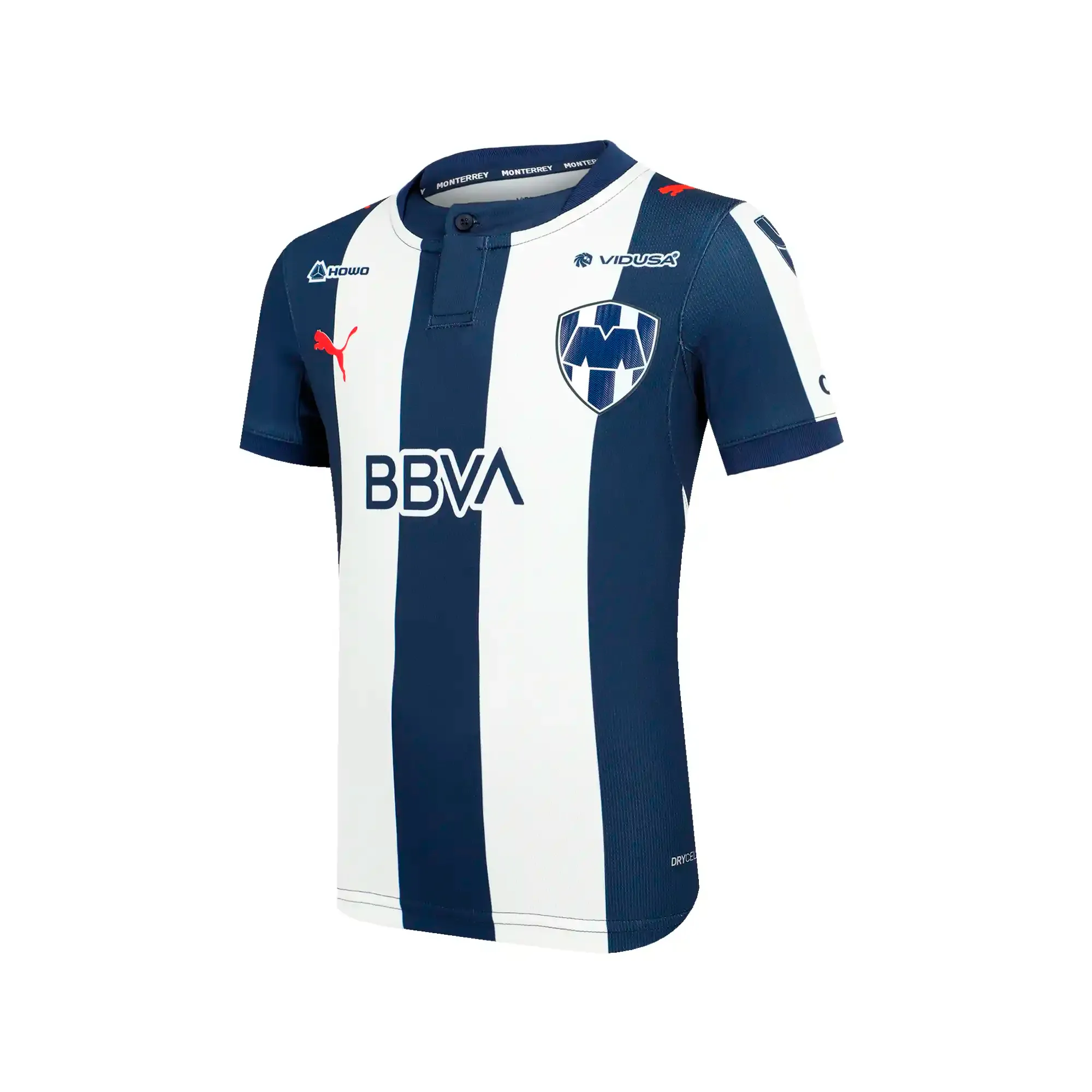 Jersey Puma Futbol Rayados de Monterrey Local Fan 26/27 Niño 707584 01