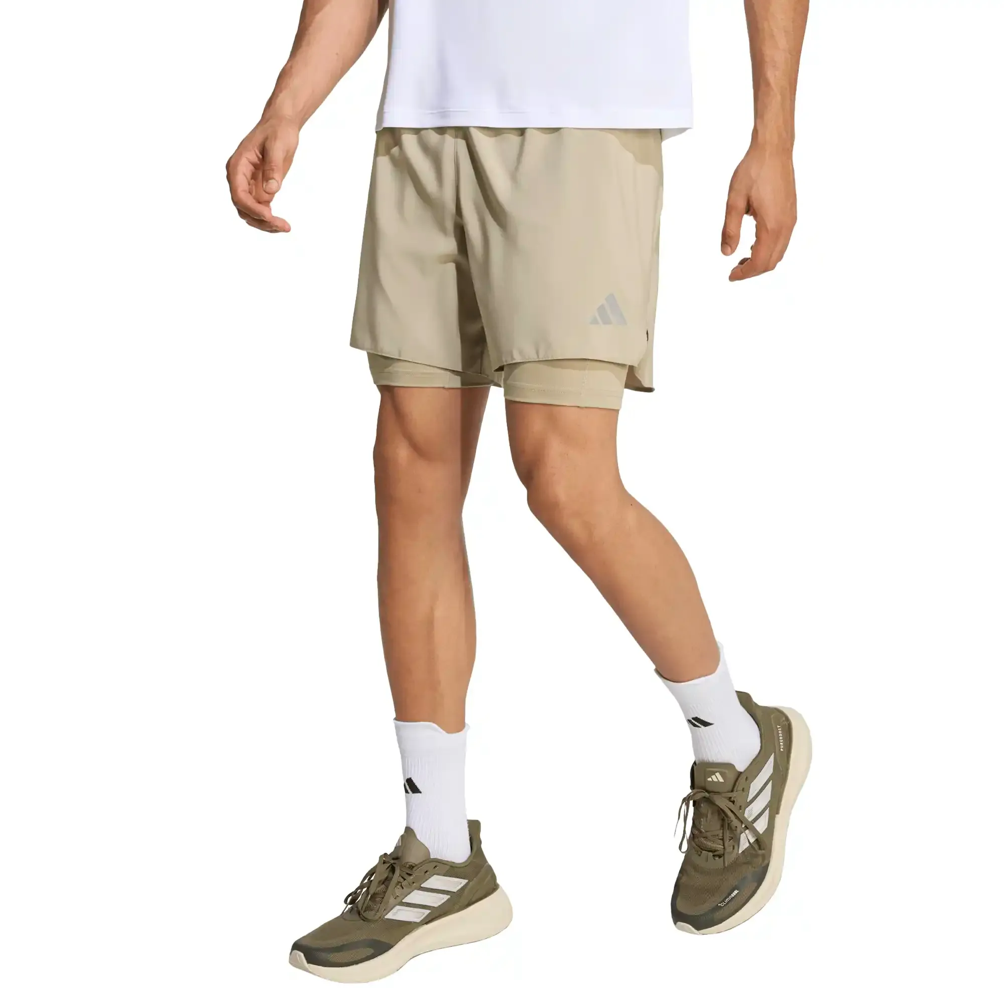 Short adidas Correr adi365 Essentials 2 en 1 Hombre JZ7776