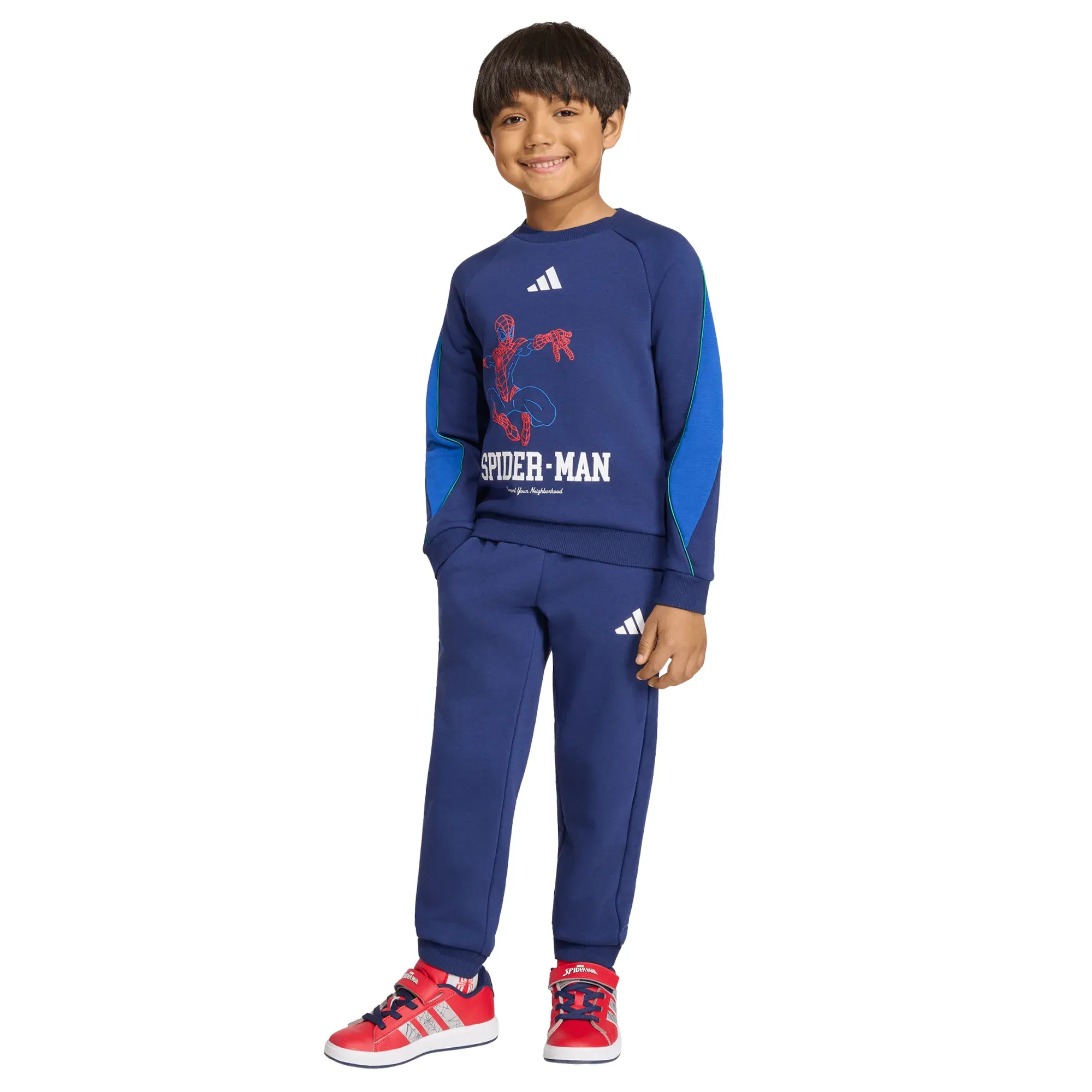 Conjunto Deportivo adidas Casual x Marvel Spider-Man Infantil Unisex KS3968